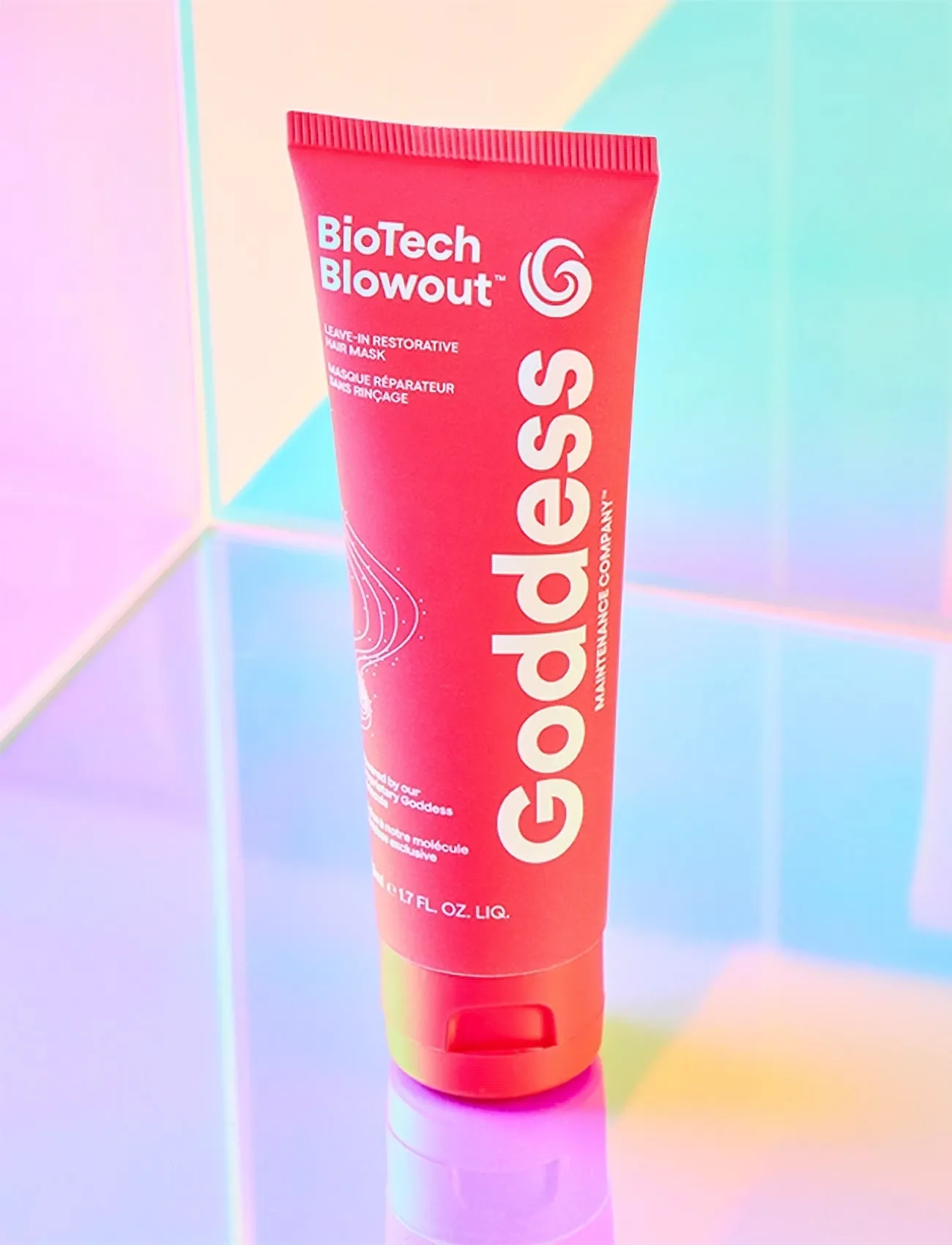 Goddess Biotech Blowout Leave-In Restorative Hair Mask, 50 ml, Pink, Pleje > Behandlinger, Dame