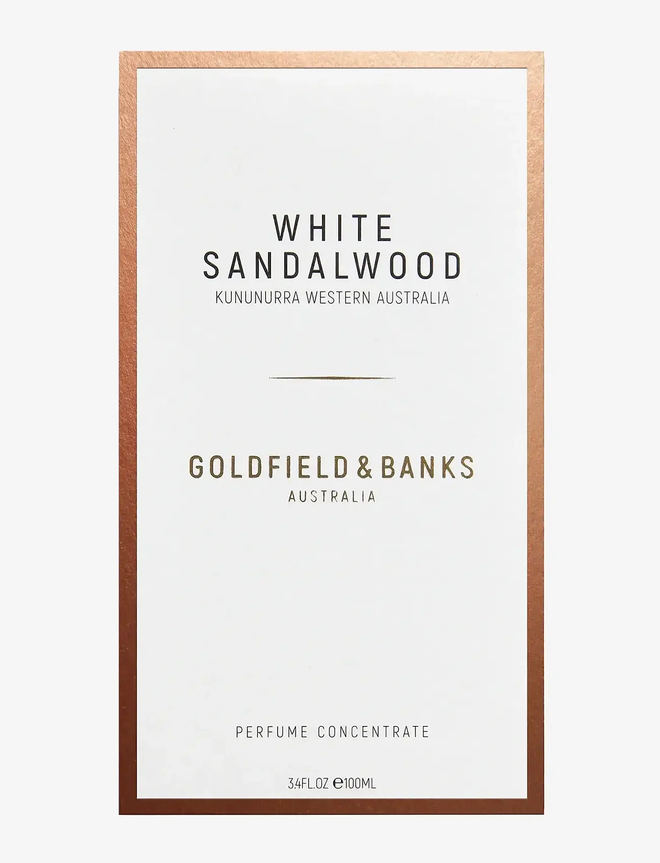 Goldfield & Banks - WHITE SANDALWOOD 100ML - til ham  - clear - 4