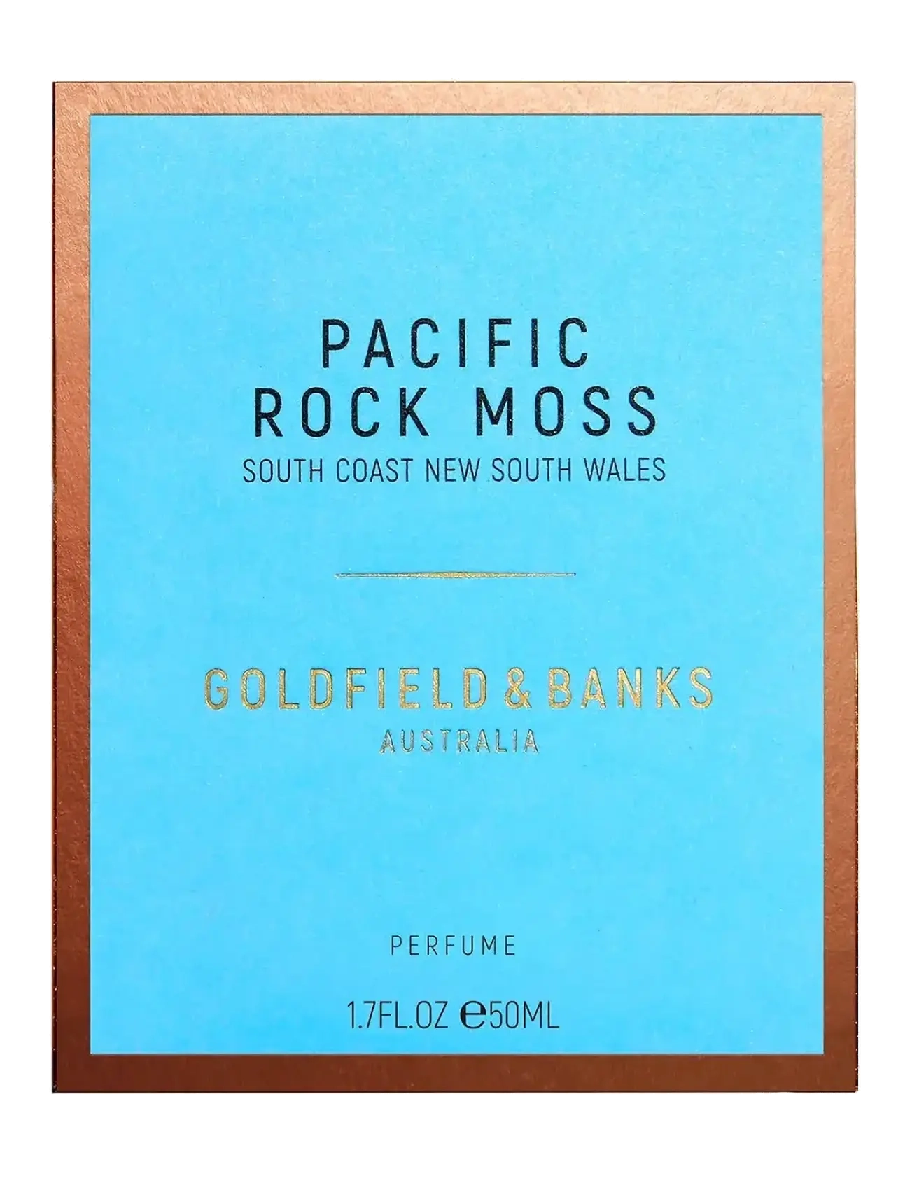 Goldfield & Banks - PACIFIC ROCK MOSS 50ML - til ham  - clear - 3