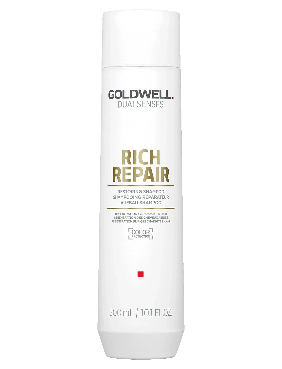 Goldwell - Goldwell Dualsenses Rich Repair Restoring Shampoo 250 ml - Šampoon - clear - 0