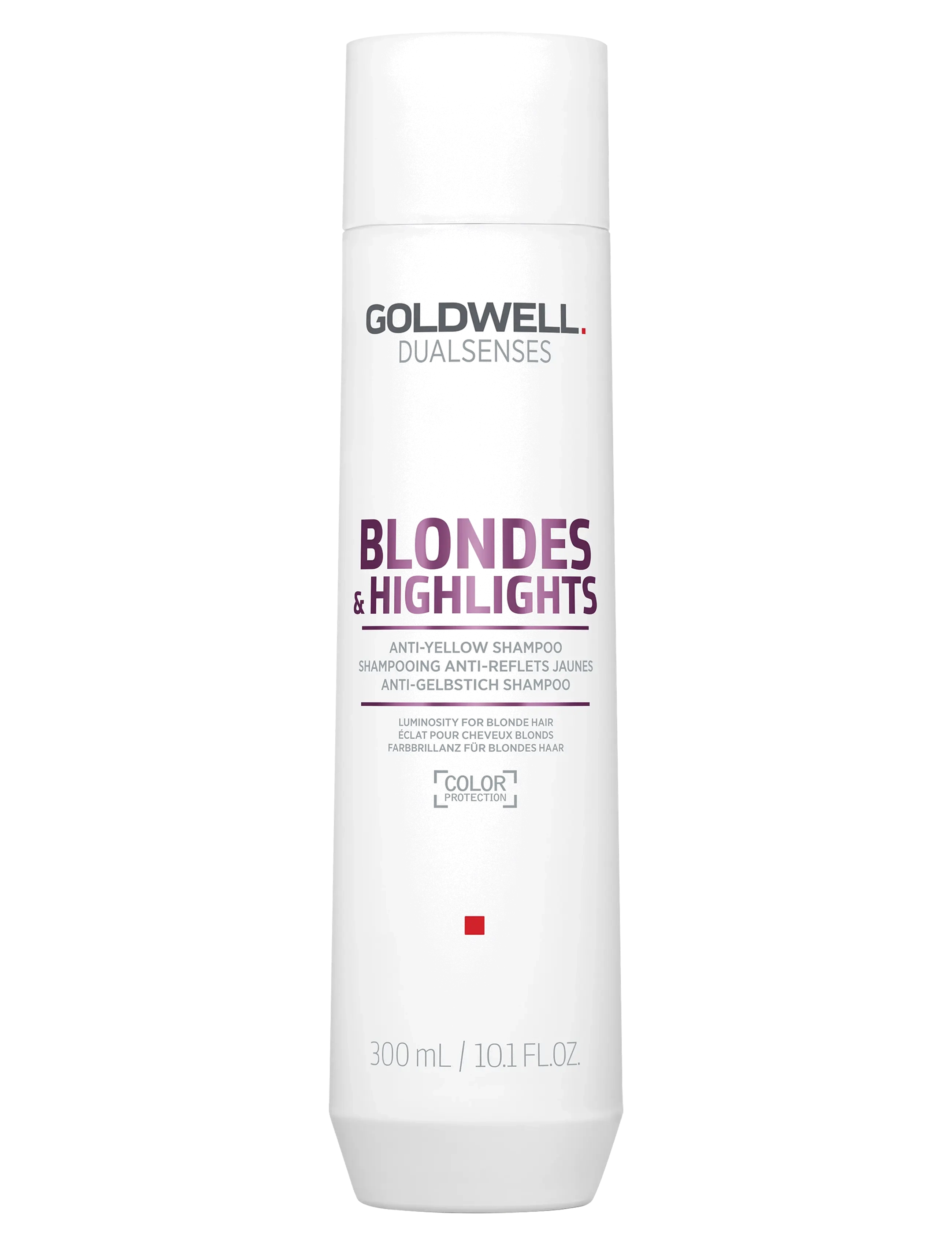 Goldwell Dualsenses Blonde & Highlights Anti-Yellow Shampoo 250 Ml, Shampoo, Hvid, Str: 250 ML