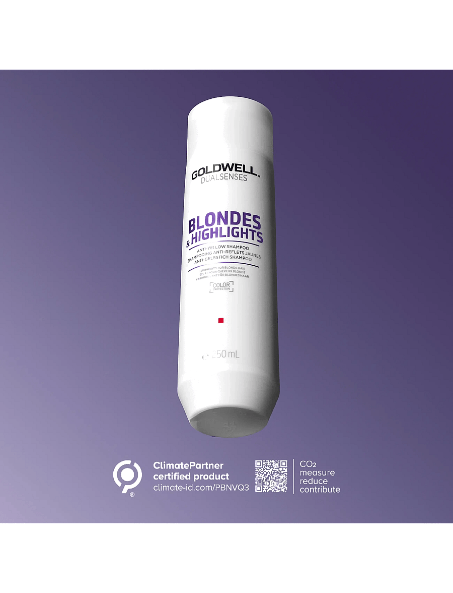 Goldwell - Goldwell Dualsenses Blonde & Highlights Anti-Yellow Shampoo 250 ml - hõbešampoon - coloured - 1