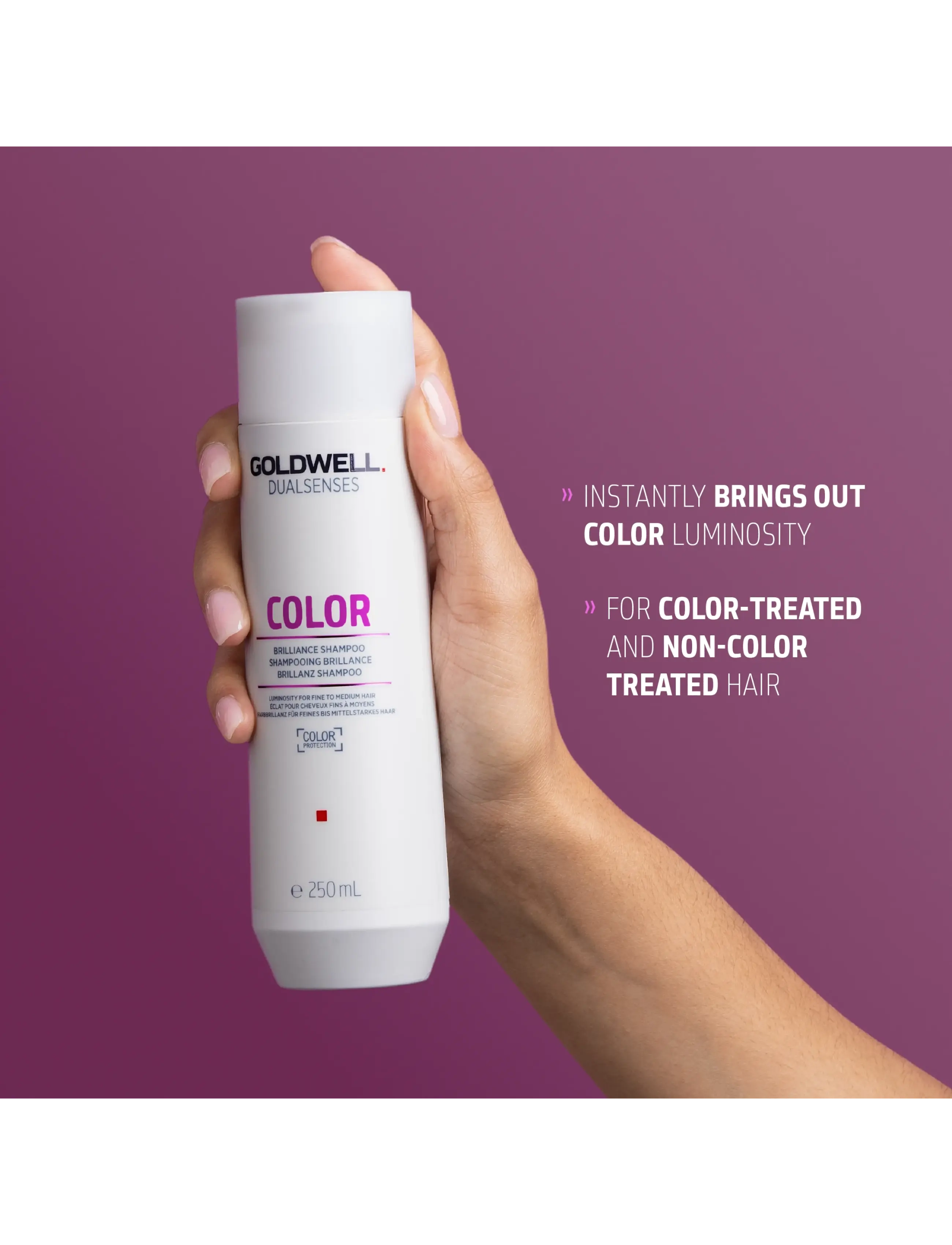Goldwell - Goldwell Dualsenses Color Brilliance Shampoo 250 ml - coloured - 3