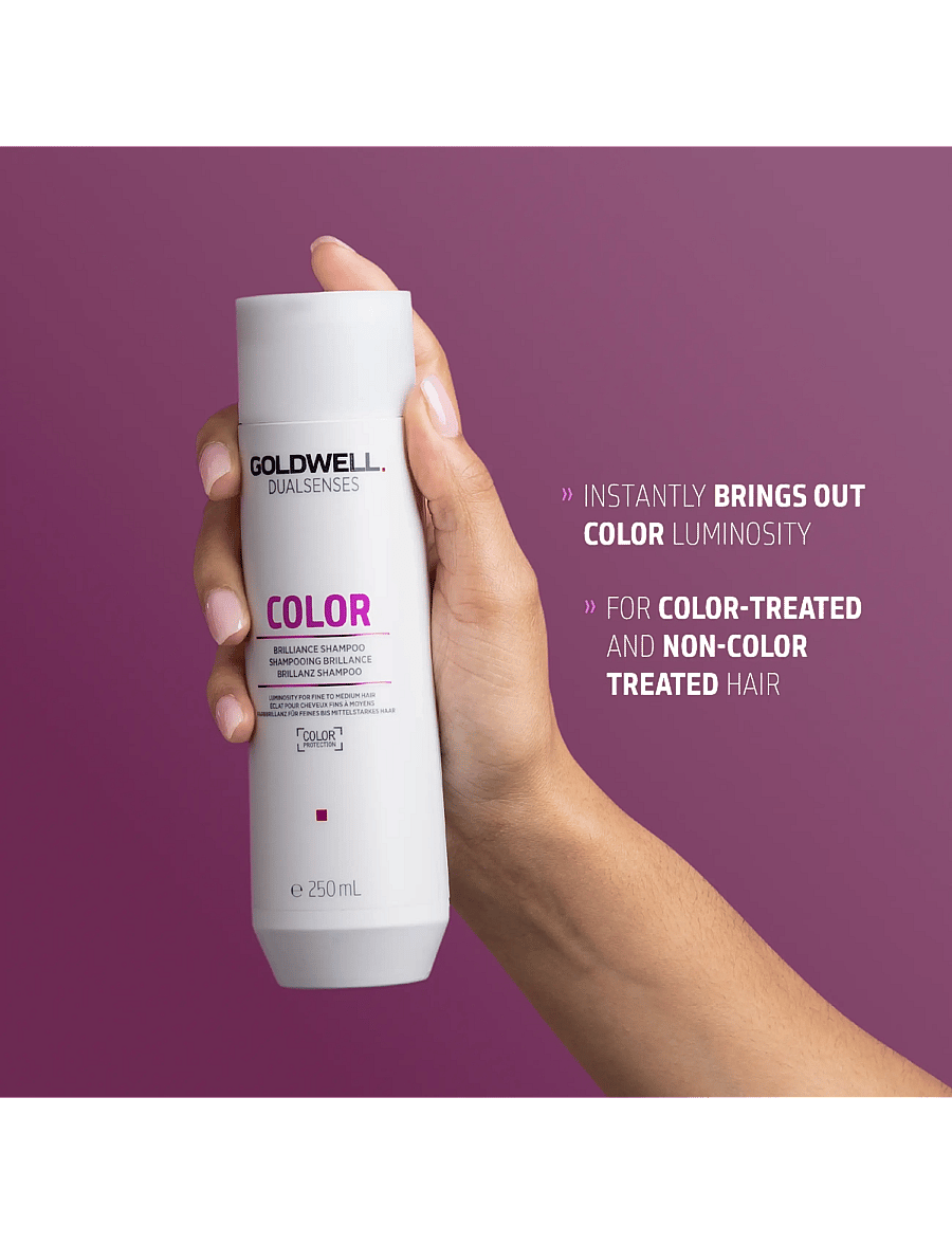 Goldwell - Goldwell Dualsenses Color Brilliance Shampoo 250 ml - Šampoon - coloured - 3