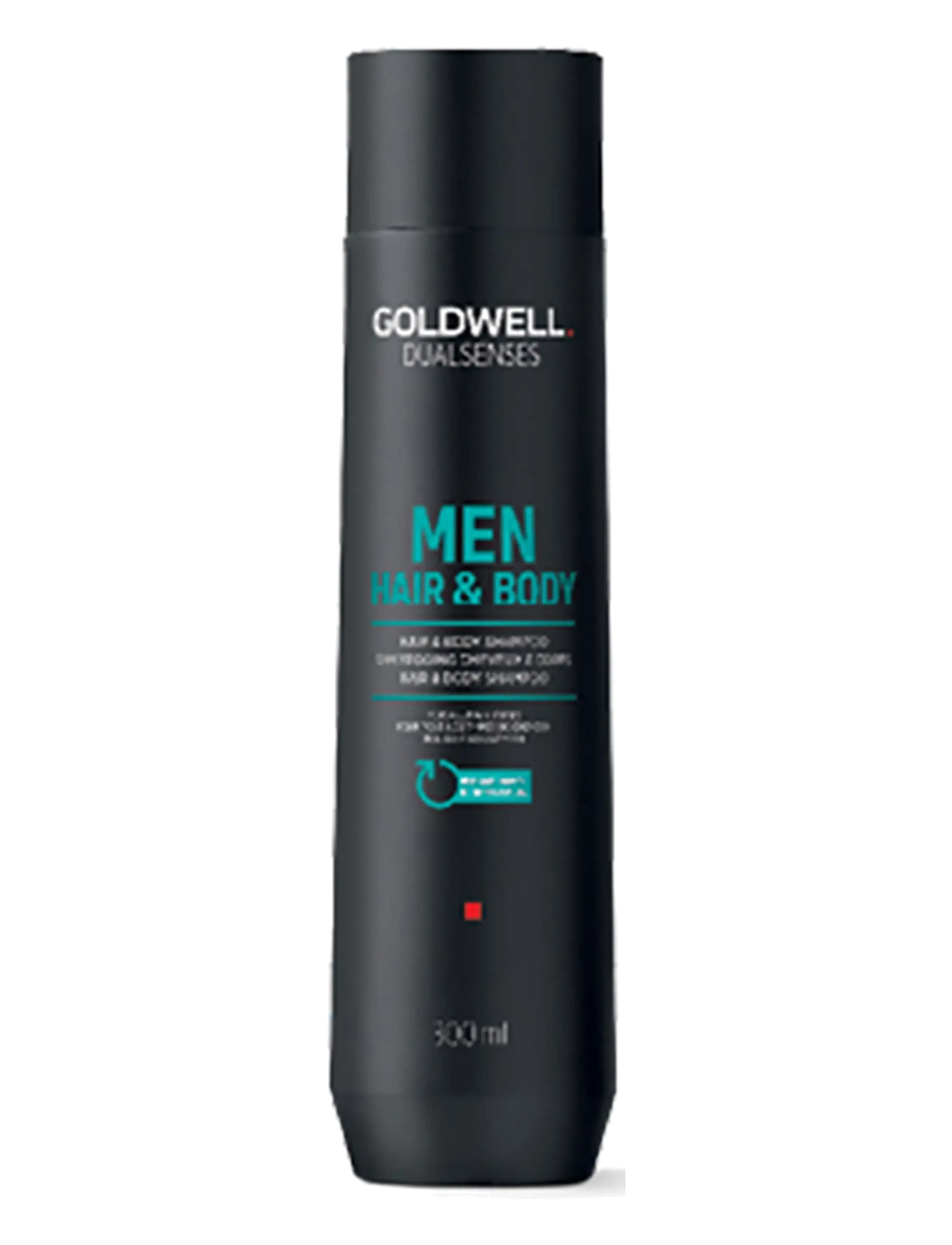 Goldwell Goldwell Dualsenses Mens Hair & Body Shampoo 300 ml - Hårpleje - CLEAR / undefined