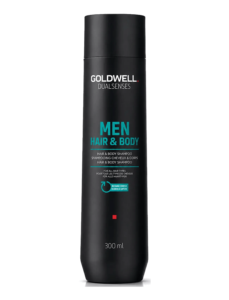 Goldwell - Goldwell Dualsenses Mens Hair & Body Shampoo 300 ml - Šampoon - clear - 0