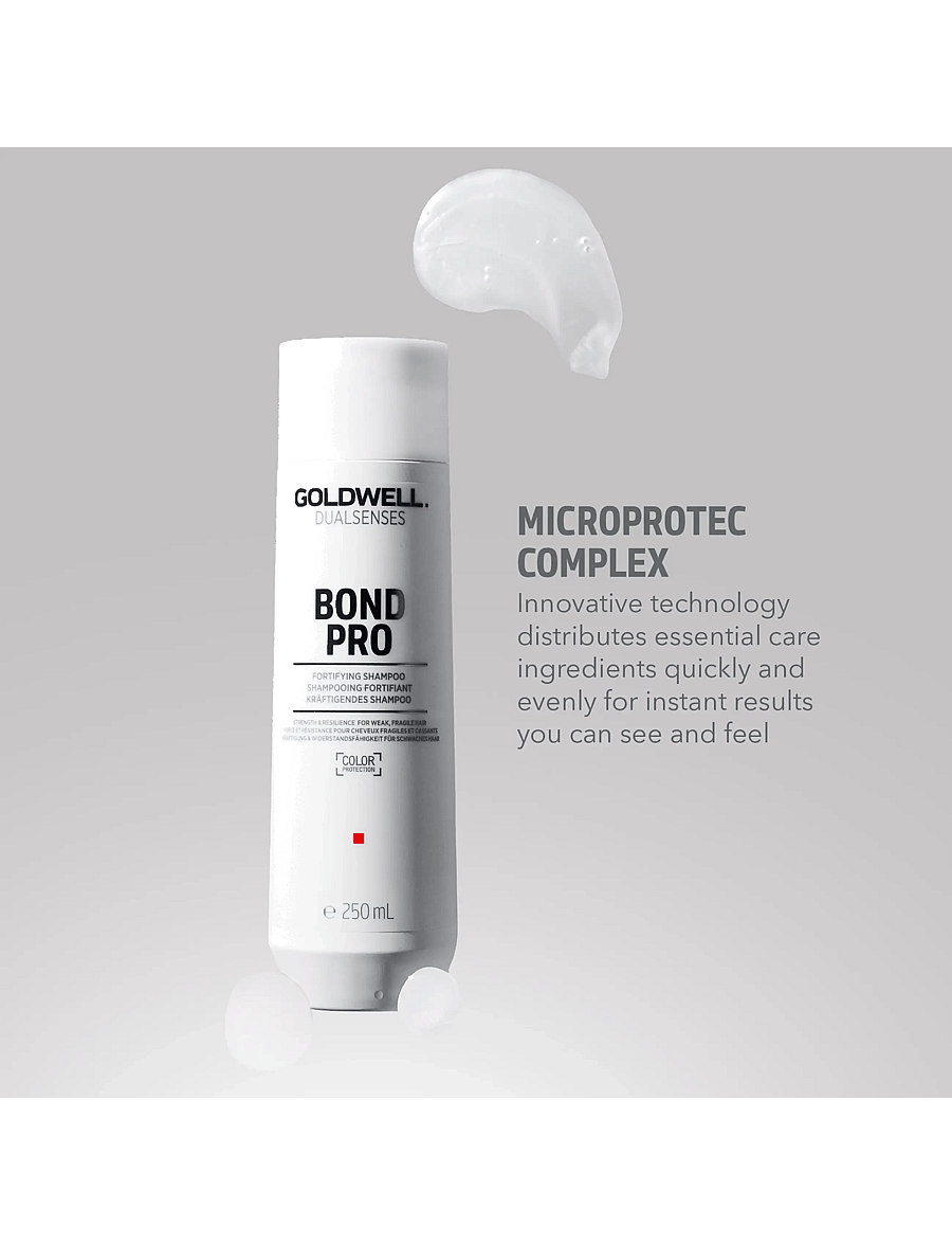 Goldwell - Goldwell Dualsenses Bond Pro Fortifying Shampoo 250 ml - Šampoon - clear - 2