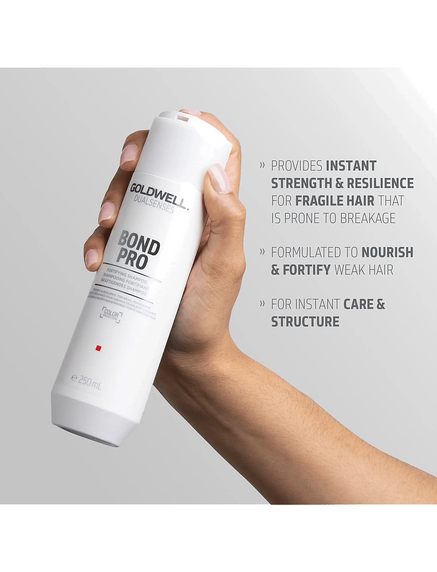Goldwell - Goldwell Dualsenses Bond Pro Fortifying Shampoo 250 ml - Šampoon - clear - 3