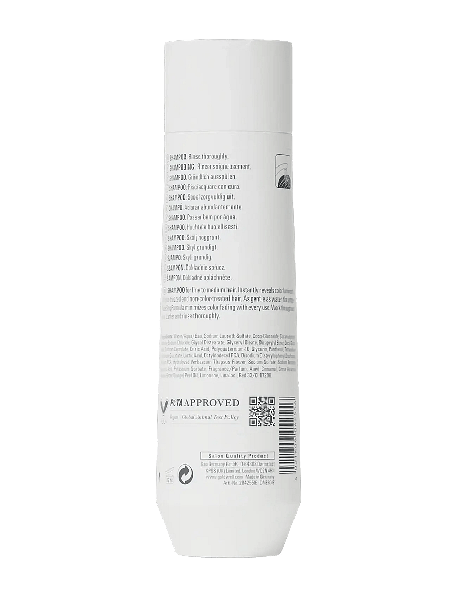 Goldwell - Goldwell Dualsenses Color Brilliance Shampoo 250ml - Šampoon - clear - 2