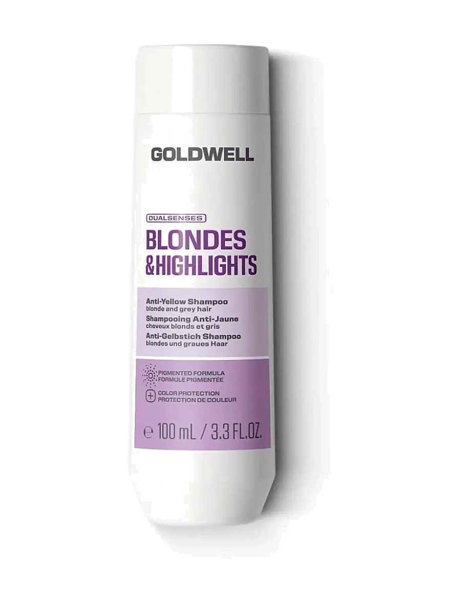 Goldwell - Goldwell Dualsenses Blondes & Highlights Anti-Yellow Shampoo - hõbešampoon - clear - 0