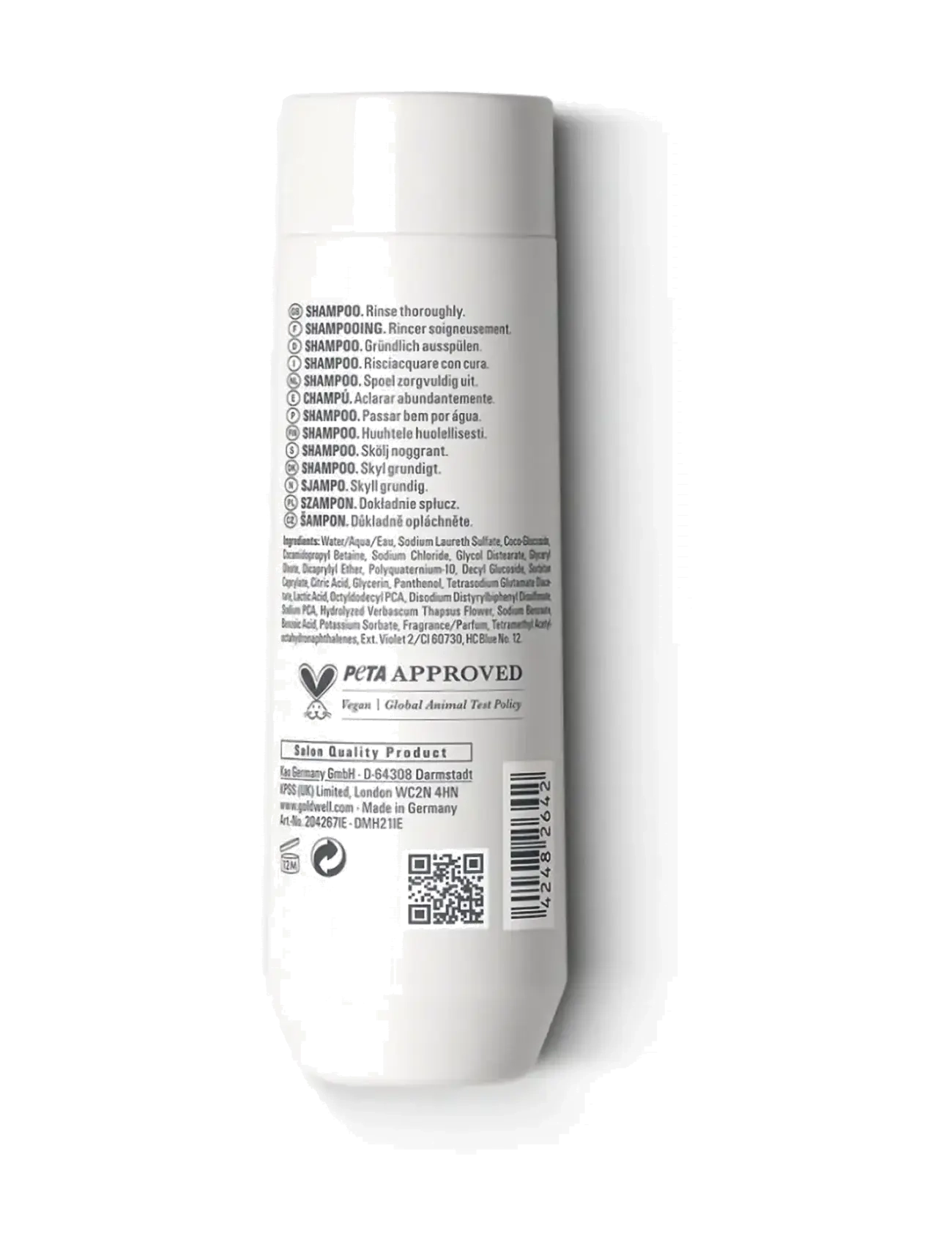 Goldwell - Goldwell Dualsenses Blondes & Highlights Anti-Yellow Shampoo - silvershampoo - clear - 1