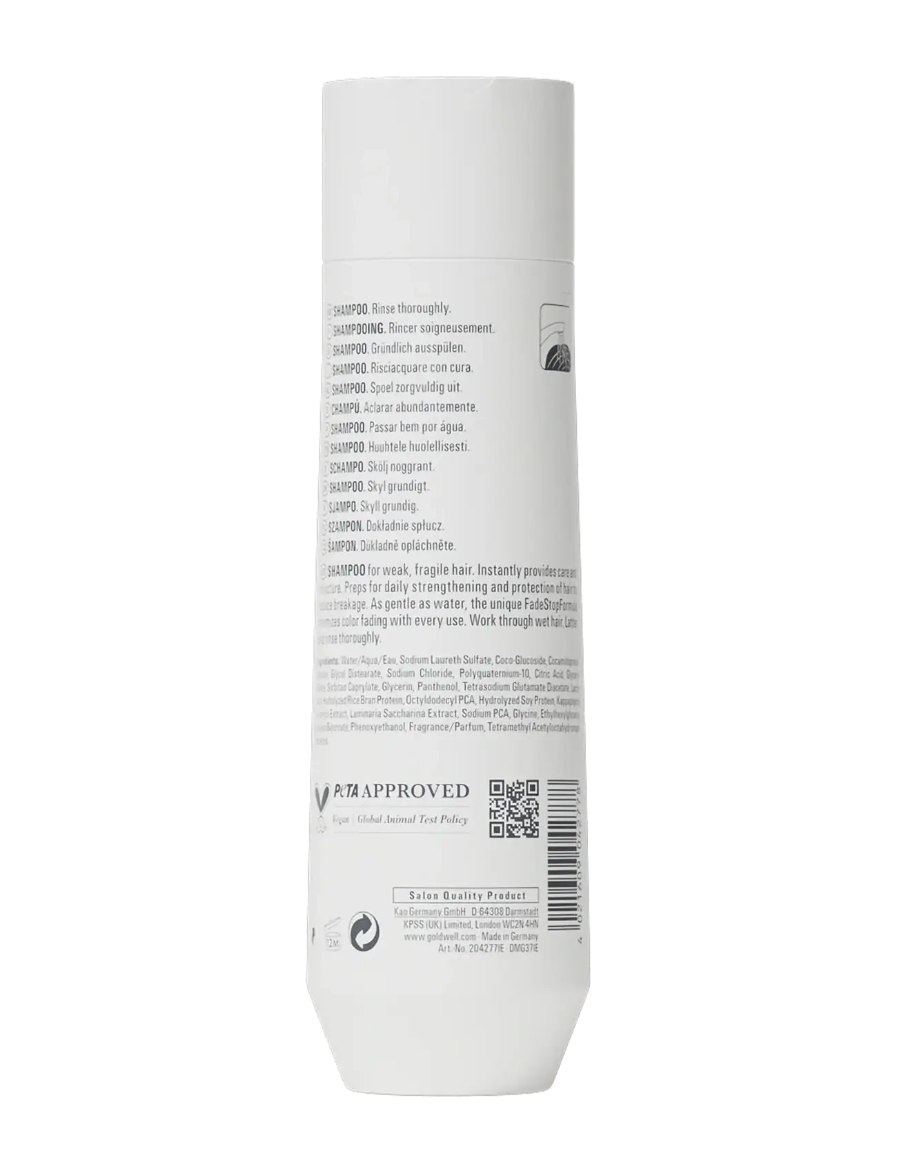 Goldwell - Goldwell Dualsenses Bond Pro Fortifying Shampoo - hårpleje - clear - 2