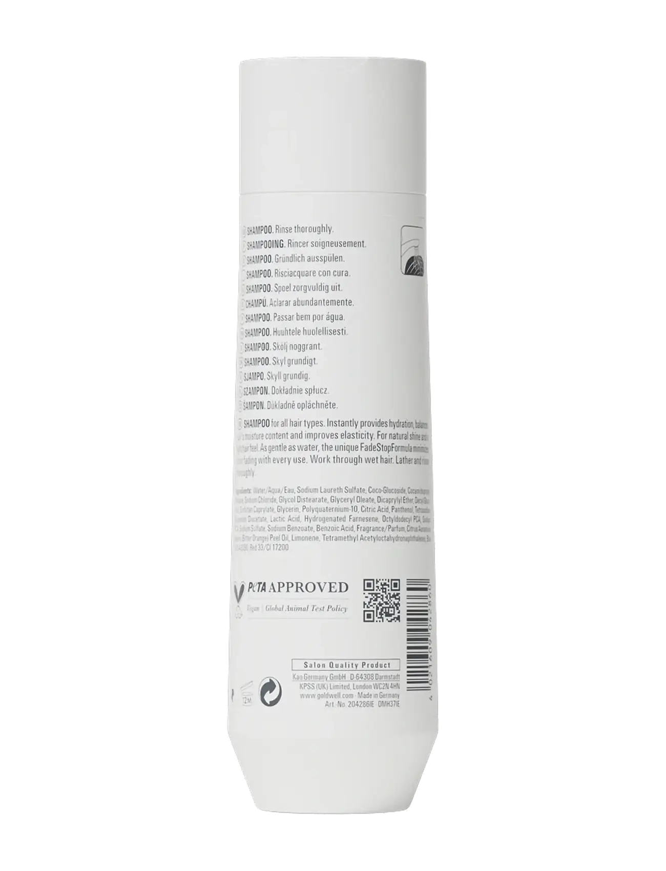 Goldwell Dualsenses Pure Hydration Hydrating Shampoo 250 schampo & balsam dam – bild 3
