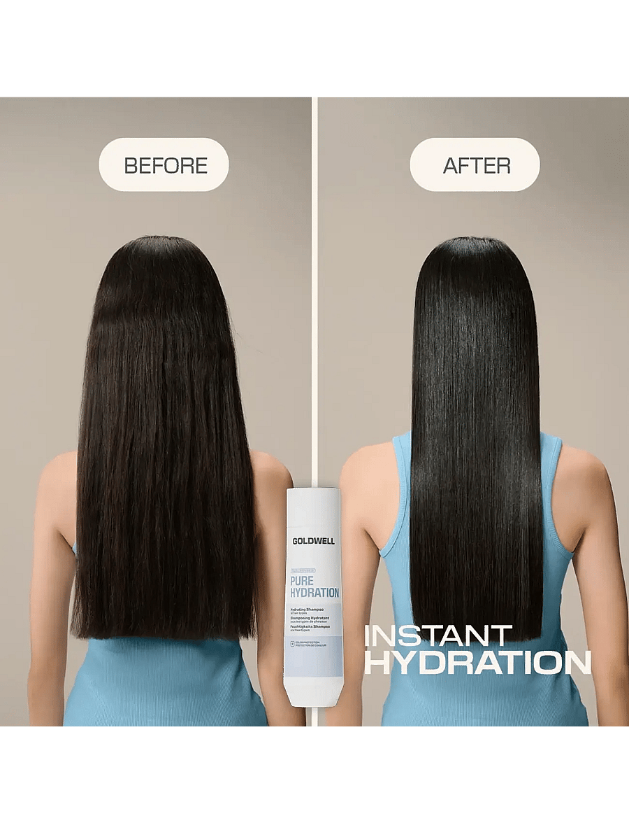 Goldwell - Goldwell Dualsenses Pure Hydration Hydrating Shampoo - shampoo - clear - 3