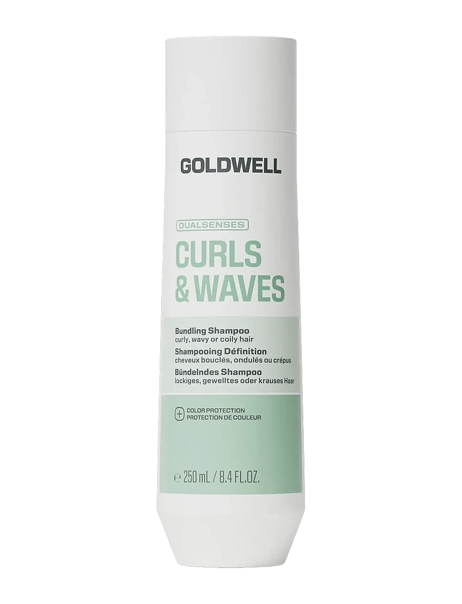 Goldwell - Goldwell Dualsenses Curls & Waves Bundling Shampoo 250ml - Šampoon - clear - 0