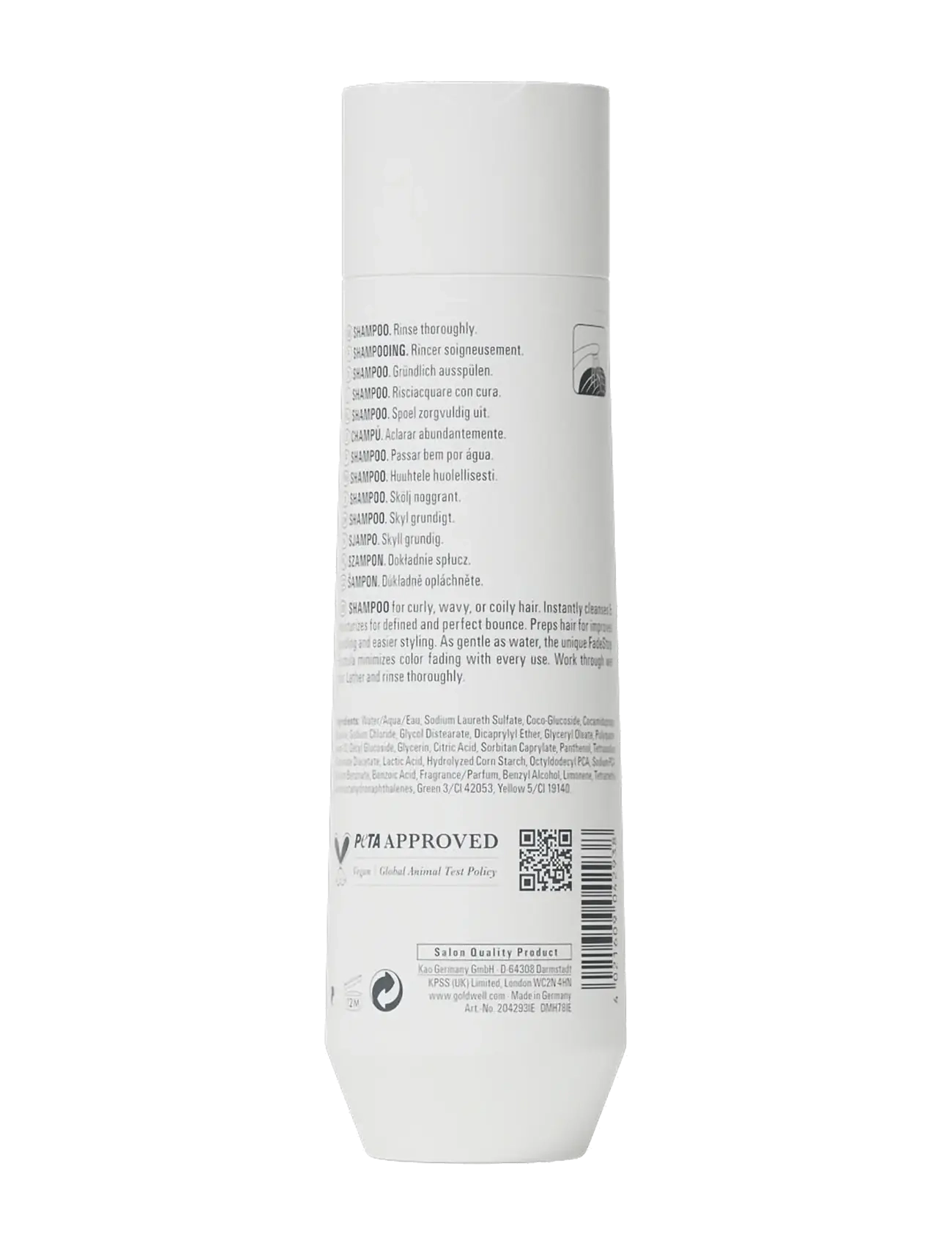 Goldwell - Goldwell Dualsenses Curls & Waves Bundling Shampoo 250ml - shampoo - clear - 1