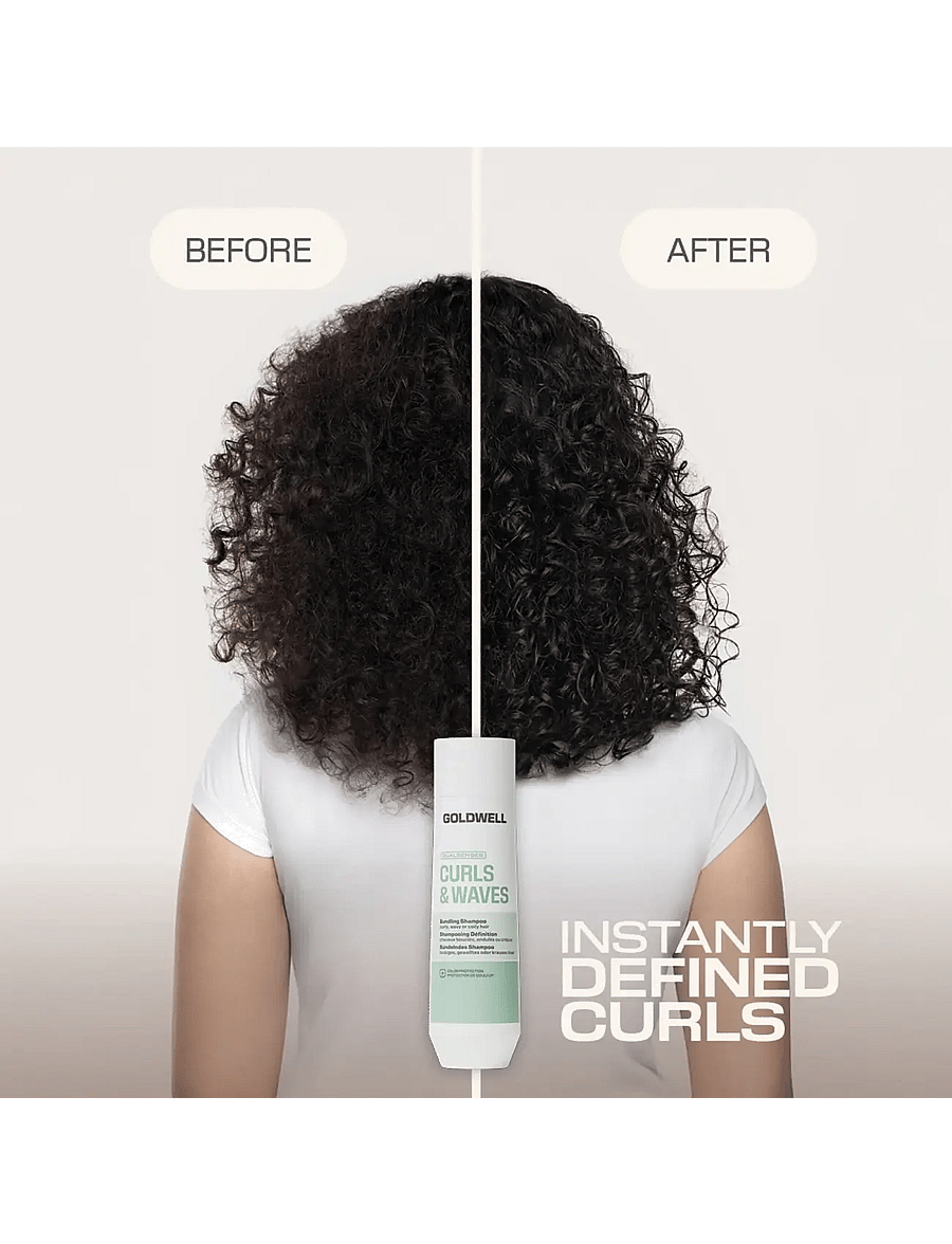 Goldwell - Goldwell Dualsenses Curls & Waves Bundling Shampoo 250ml - Šampoon - clear - 3