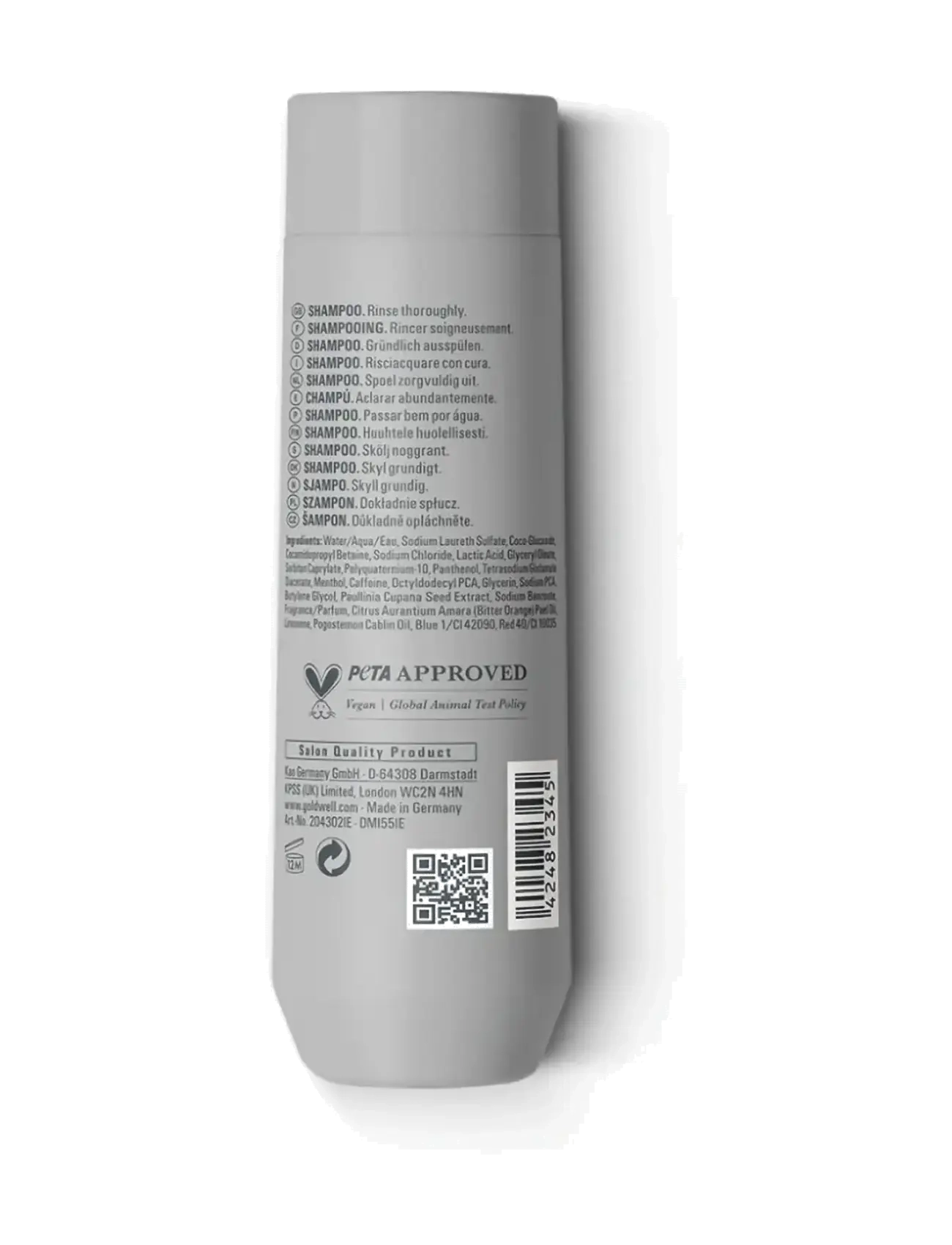 Goldwell - Goldwell Dualsenses Mens Hair & Body Shampoo 100ml - shampoo - clear - 1