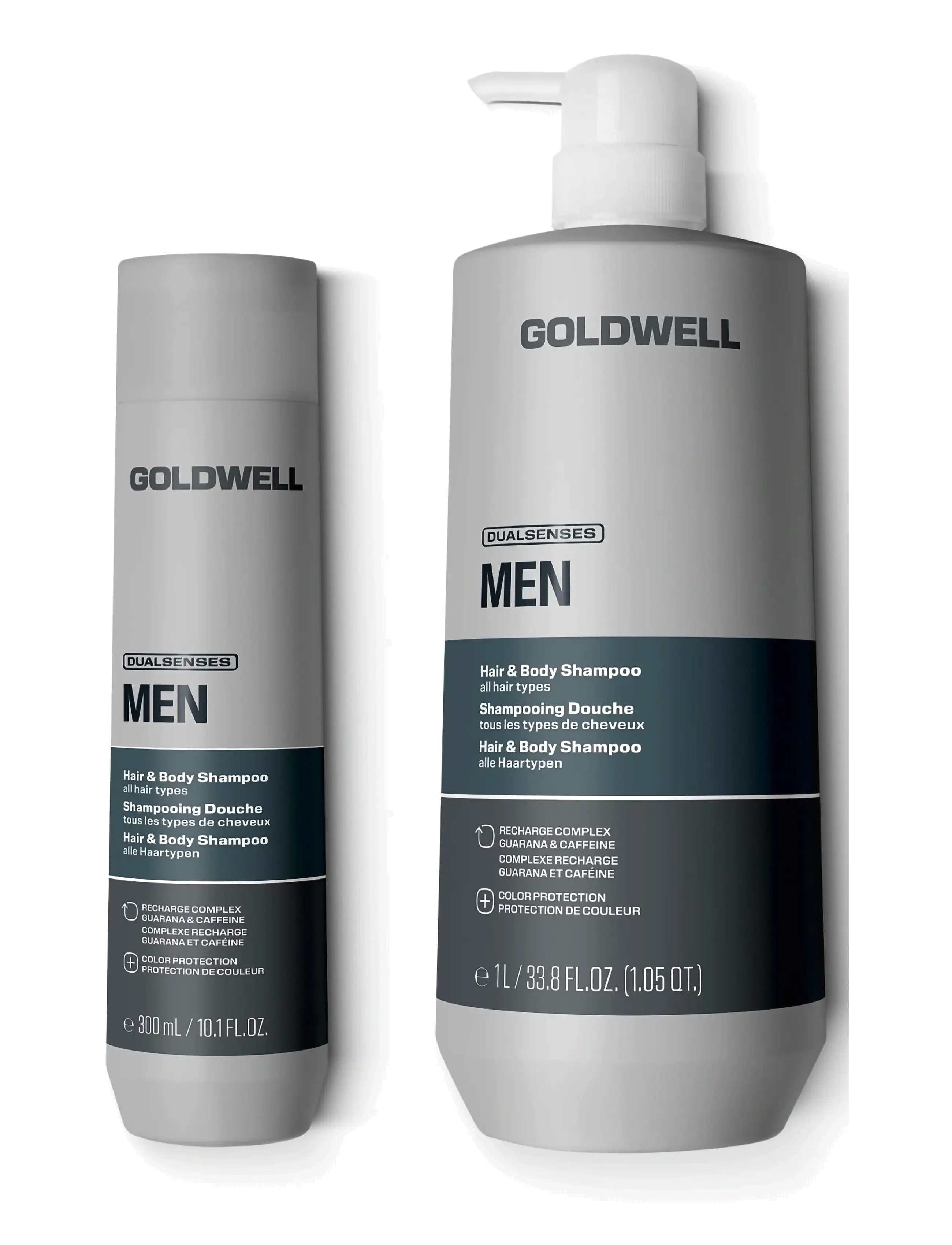 Goldwell - Goldwell Dualsenses Mens Hair & Body Shampoo 100ml - shampoo - clear - 2