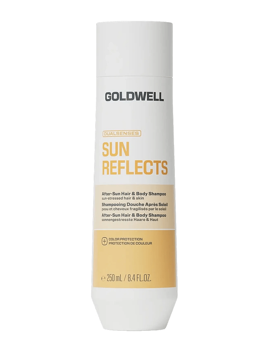 Goldwell - Goldwell Dualsenses Sun Reflects After-Sun Shampoo 250ml - Šampoon - clear - 0