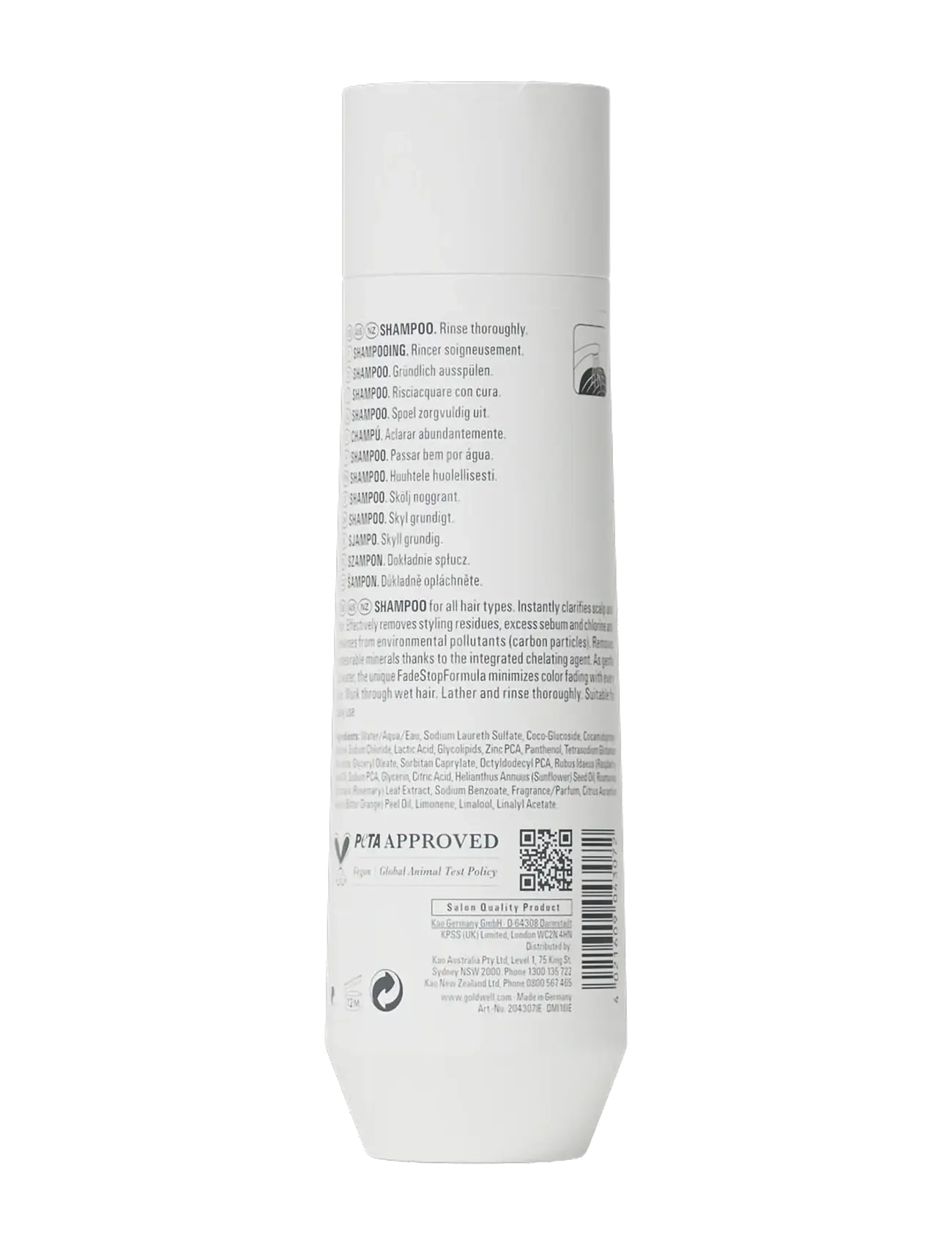 Goldwell - Goldwell Dualsenses Scalp Specialist Clarifying Shampoo 250ml - shampoo - clear - 1