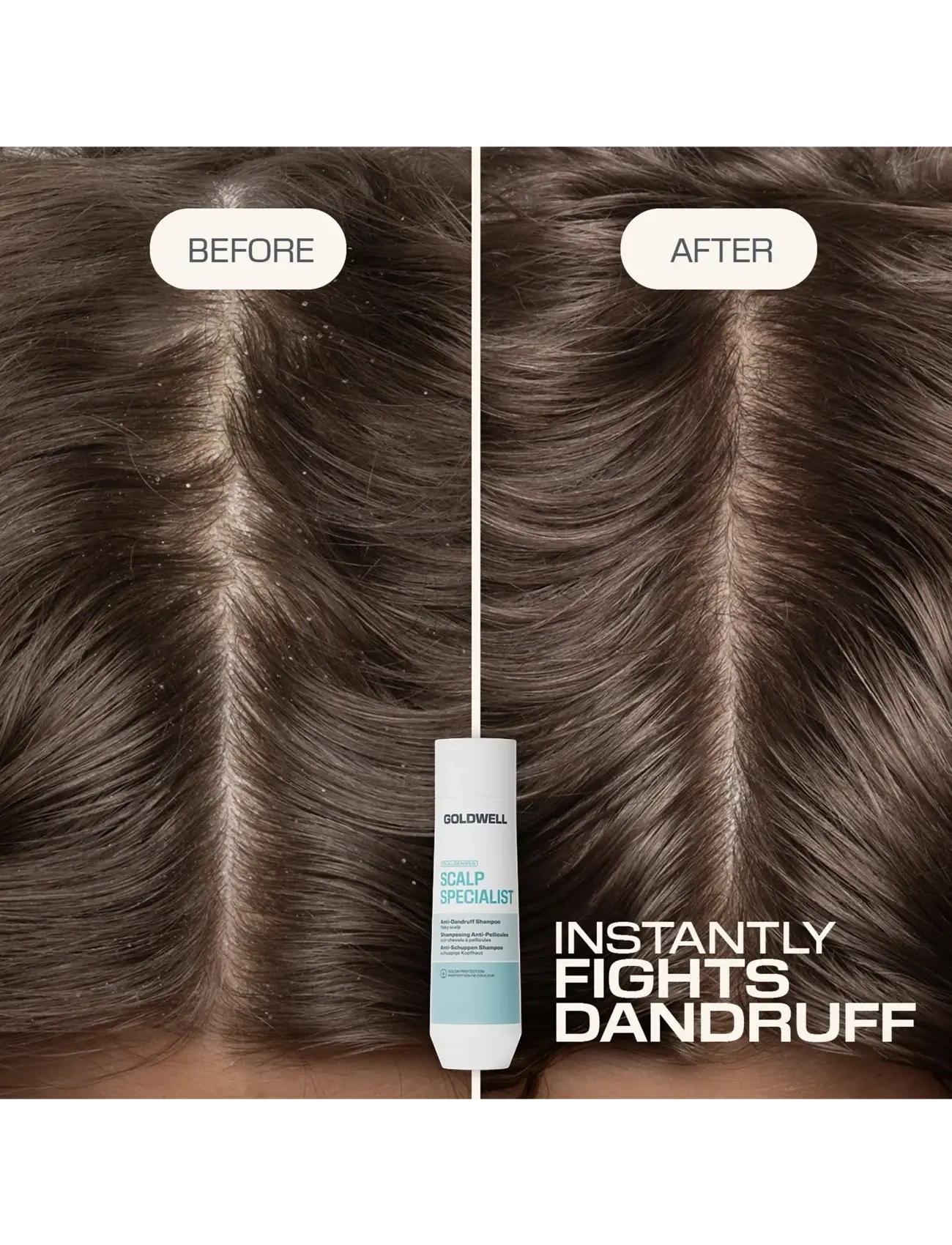 Goldwell - Goldwell Dualsenses Scalp Specialist Anti-Dandruff Shampoo 250ml - shampoo - clear - 2