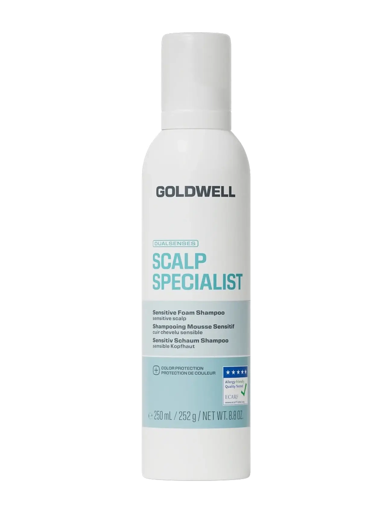 Goldwell Goldwell Dualsenses Scalp Specialist Sensitive Foam Shampoo 250ml - Hårplejeprodukter - CLEAR / undefined