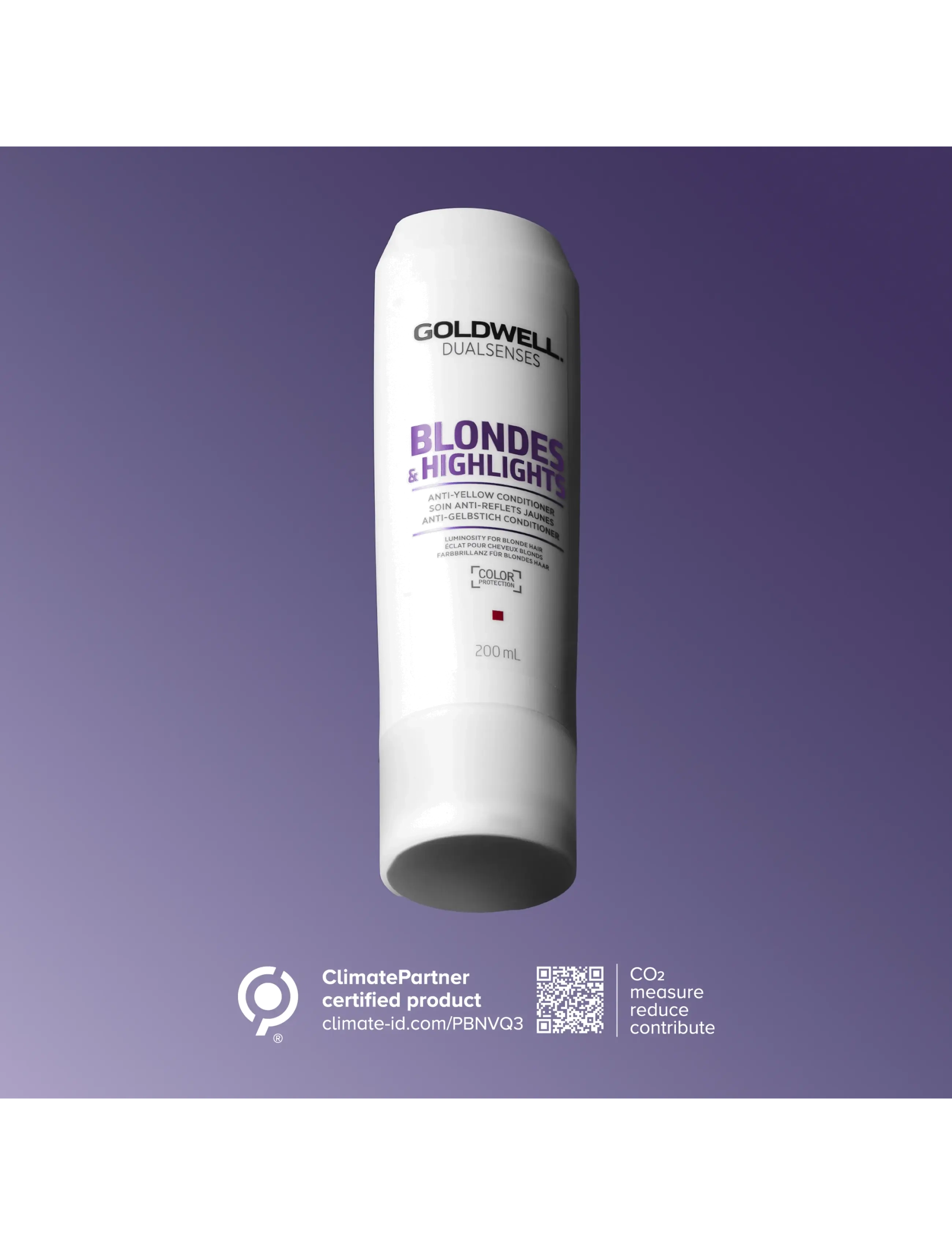 Goldwell - Goldwell Dualsenses Blonde & Highlights Anti-Yellow Conditioner 200 ml - silvershampoo - coloured - 1