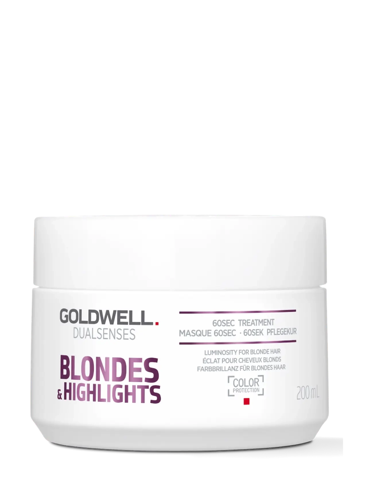 Goldwell Dualsenses Blonde & Highlights Anti-Yellow 60 Sec Treatment 200 Ml, Behandling, Nude, Str: 200 ML