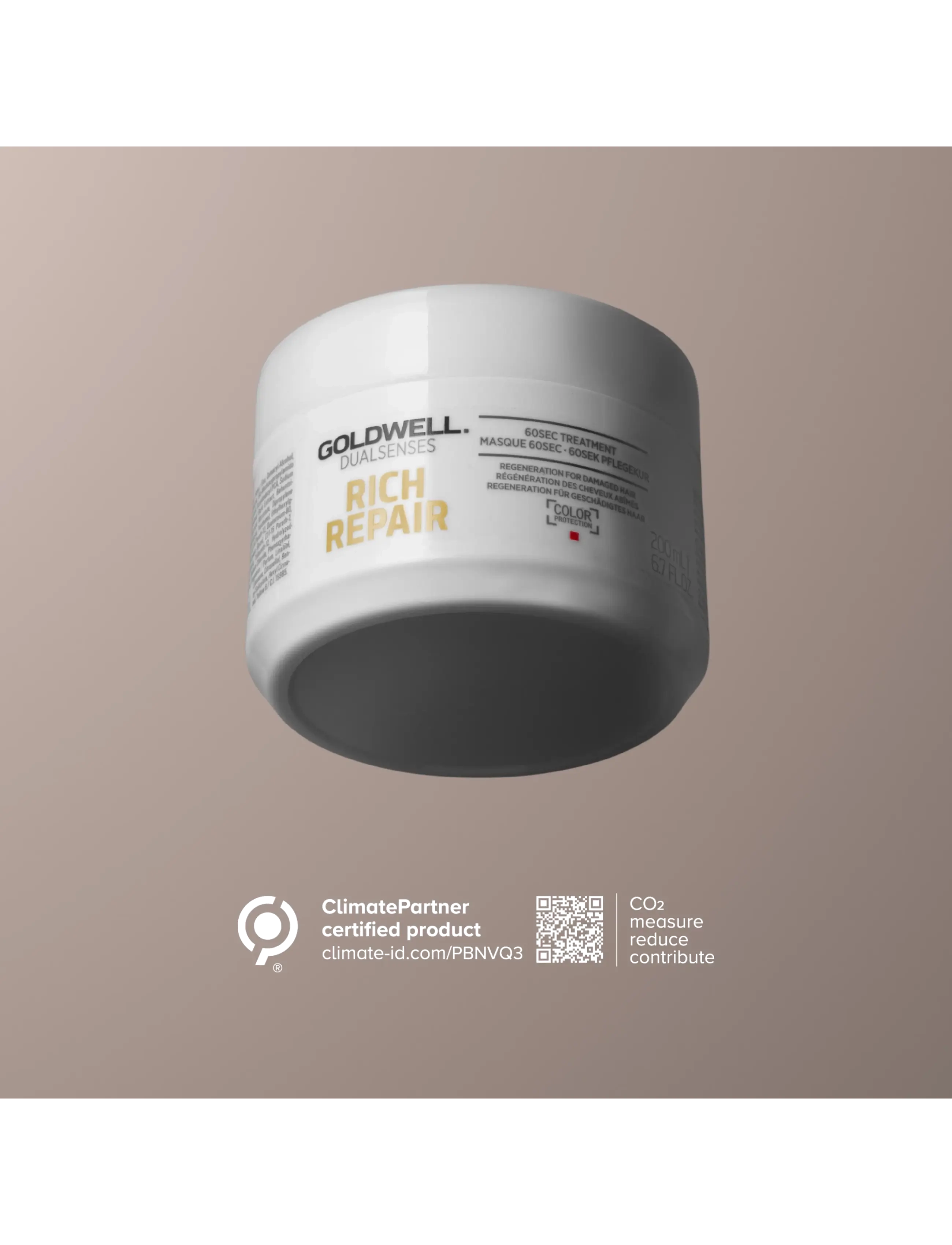 Goldwell - Goldwell Dualsenses Rich Repair Restoring 60Sec Treatment 200 ml - clear - 1