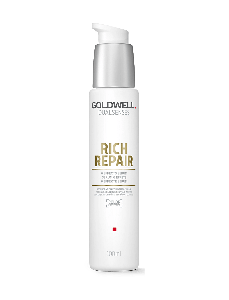 Goldwell - Goldwell Dualsenses Rich Repair 6 Effects Serum 100 ml - juukseseerumid - clear - 0