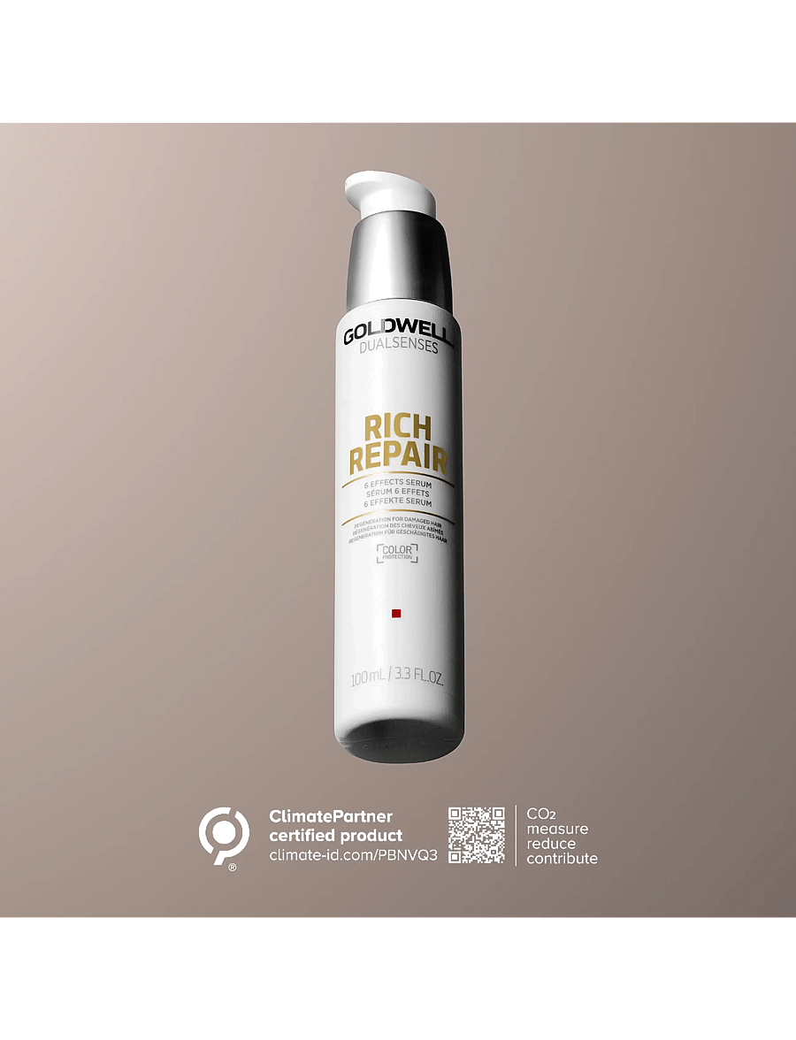 Goldwell - Goldwell Dualsenses Rich Repair 6 Effects Serum 100 ml - juukseseerumid - clear - 1