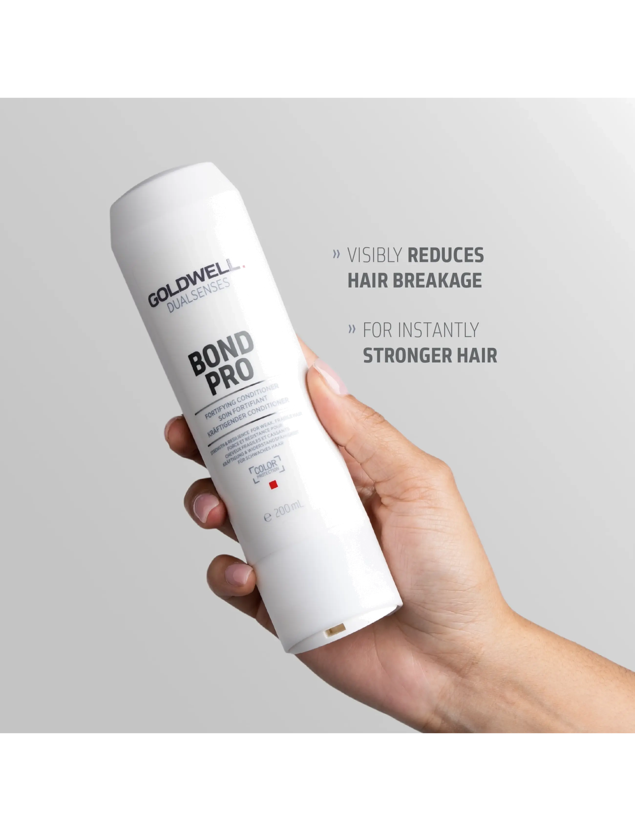 Goldwell - Goldwell Dualsenses Bond Pro Fortifying Conditioner 200 ml - balsam & conditioner - clear - 3