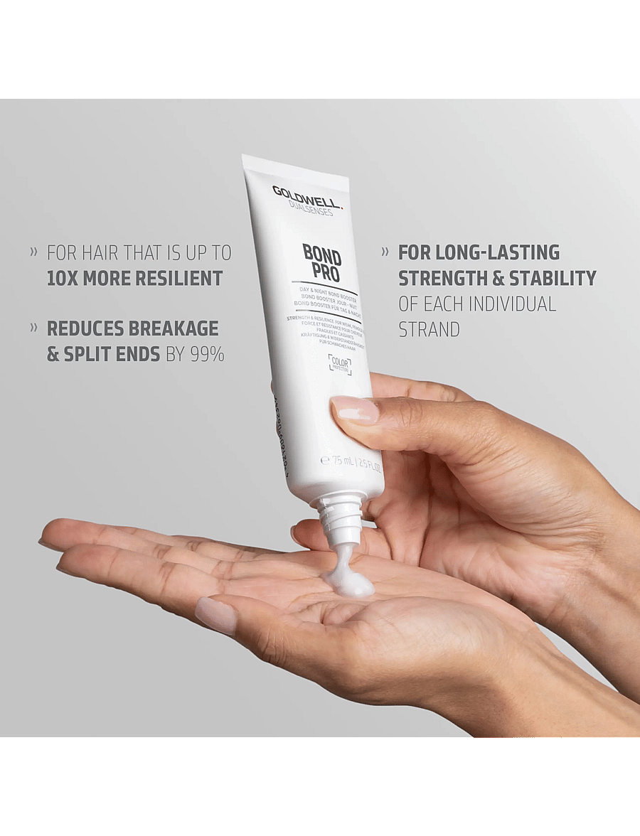 Goldwell - Goldwell Dualsenses Bond Pro Day & Night Bond Booster 75 ml - hooldusvahendid - clear - 3