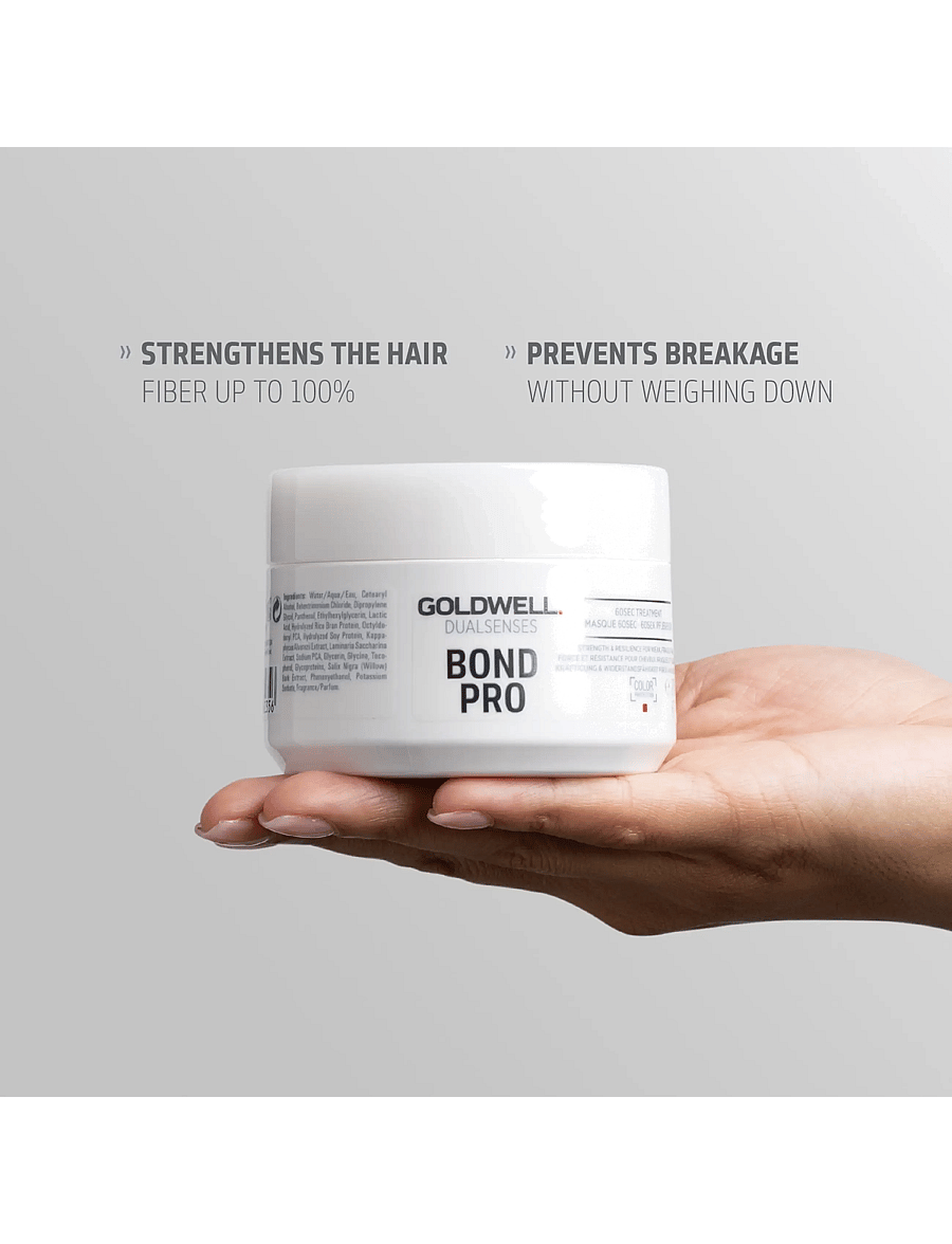 Goldwell - Goldwell Dualsenses Bond Pro 60 Sec Treatment 200 ml - hooldusvahendid - clear - 3