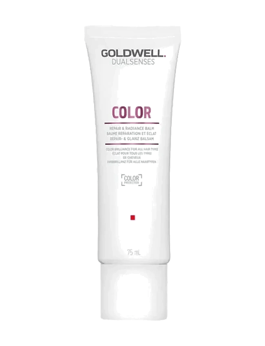 Goldwell - Goldwell Dualsenses Color Repair & Radiance Balm 75 ml - värvihooldused - clear - 0