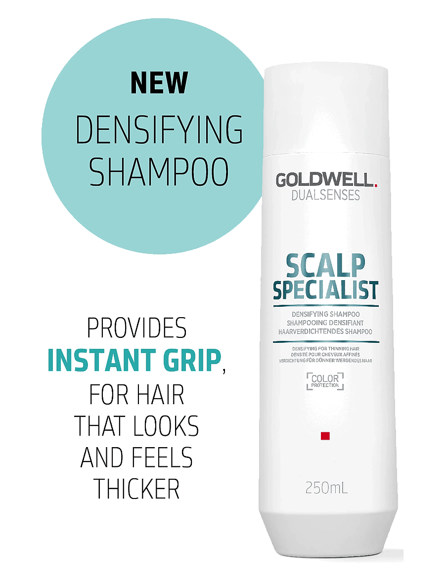 Goldwell - Goldwell Dualsenses Scalp Specialist, Densifying Shampoo 250 ml - peanahahooldused - clear - 1