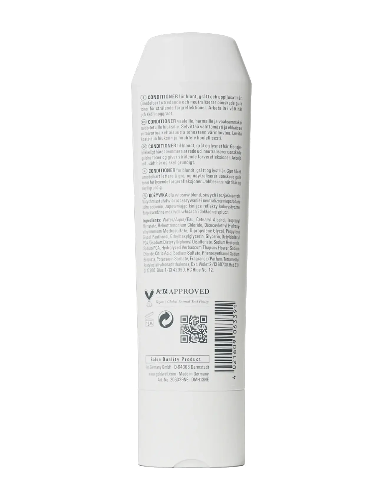 Goldwell - Goldwell Dualsenses Blondes & Highlights Anti-Yellow Conditioner - balsam & conditioner - clear - 2