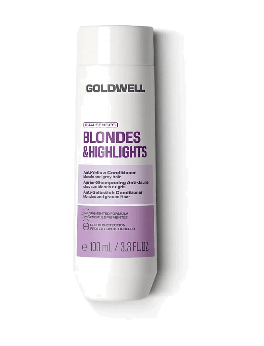 Goldwell - Goldwell Dualsenses Blondes & Highlights Anti-Yellow Conditioner - palsam - clear - 0