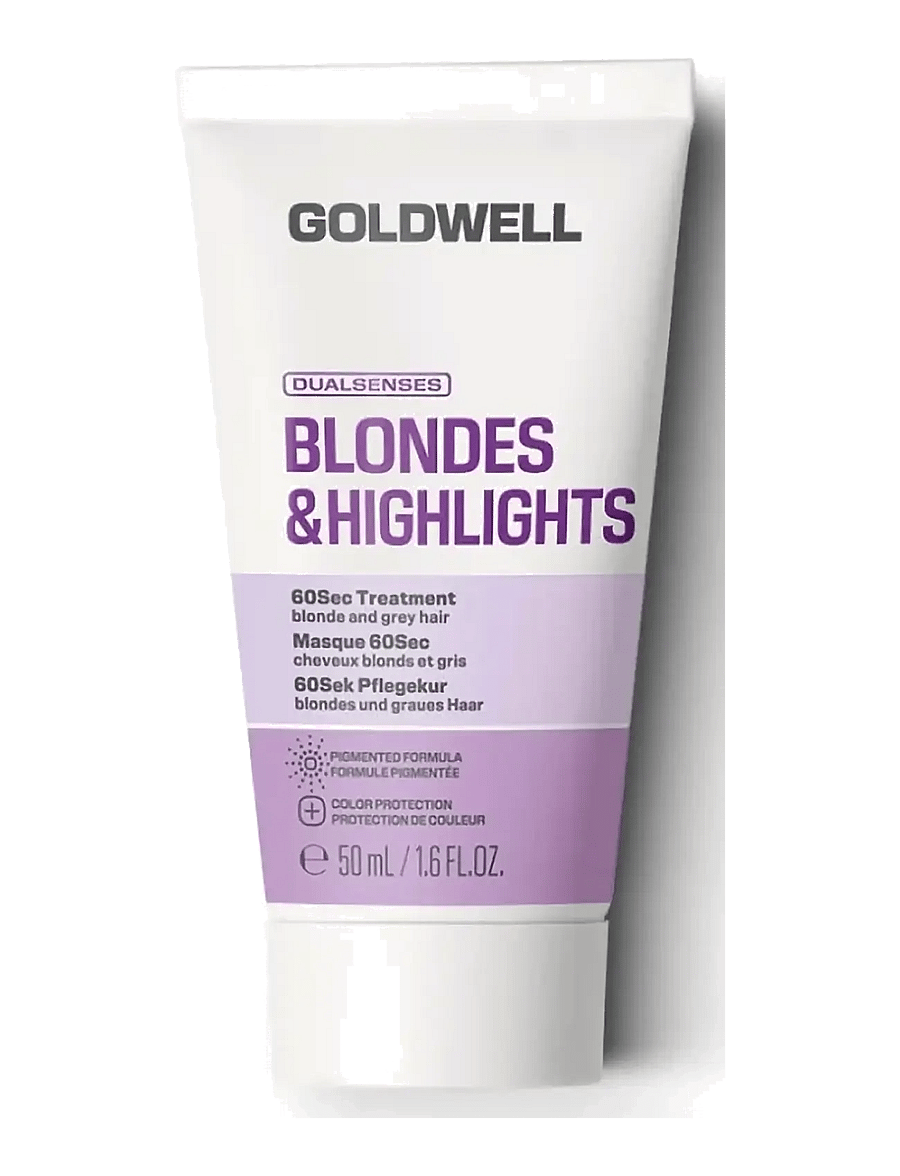 Goldwell - Goldwell Dualsenses Blondes & Highlights 60 Sec. Treatment Mask - juuksed - clear - 0