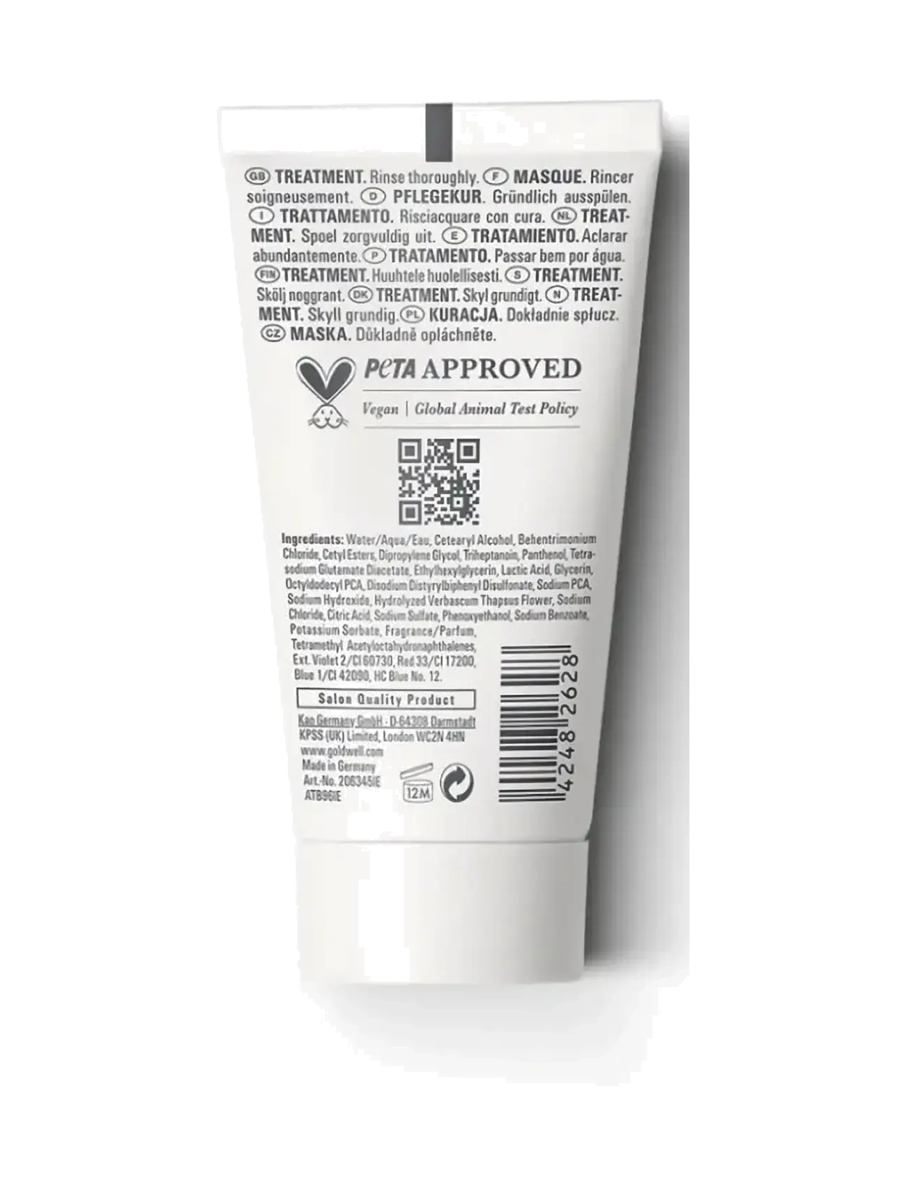 Goldwell - Goldwell Dualsenses Blondes & Highlights 60 Sec. Treatment Mask - hår - clear - 1