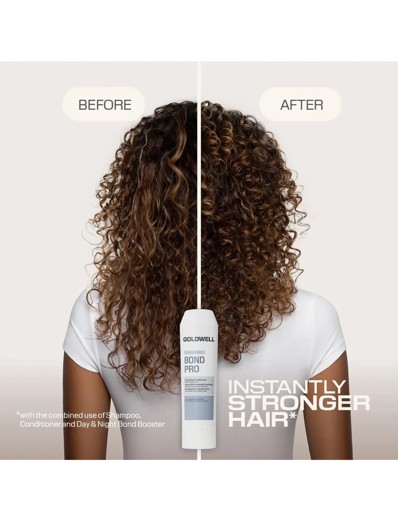 Goldwell - Goldwell Dualsenses Bond Pro Fortifying Conditioner - balsam & conditioner - clear - 4
