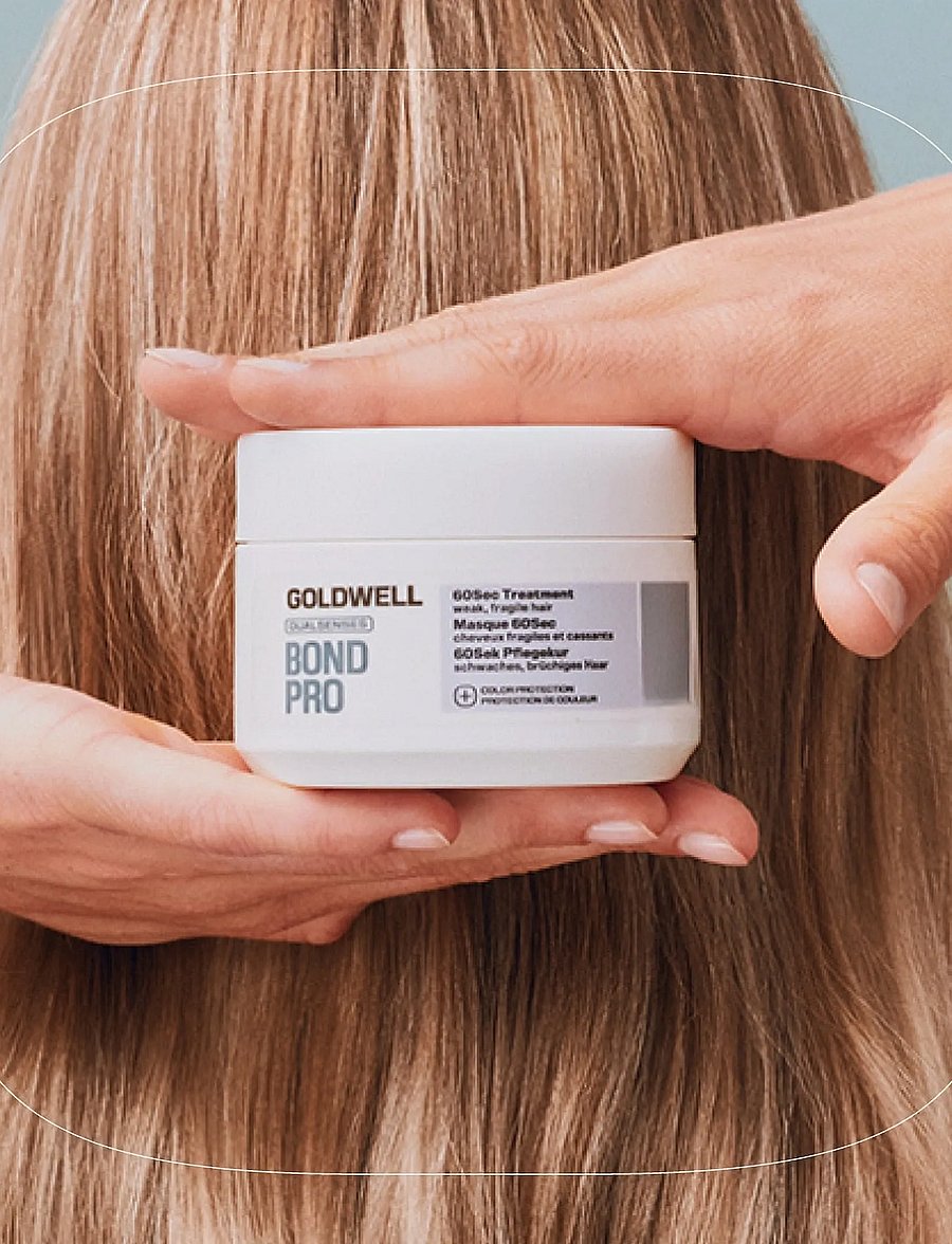 Goldwell - Goldwell Dualsenses Bond Pro 60Sec. Treatment Mask 200ml - juuksemaskid - clear - 0