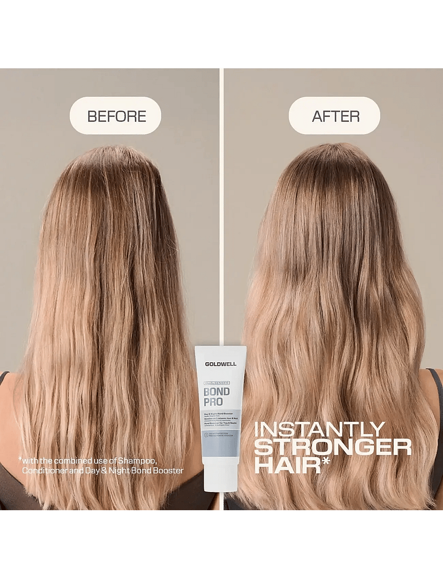 Goldwell - Goldwell Dualsenses Bond Pro Day & Night Bond Booster 75ml - värvihooldused - clear - 3