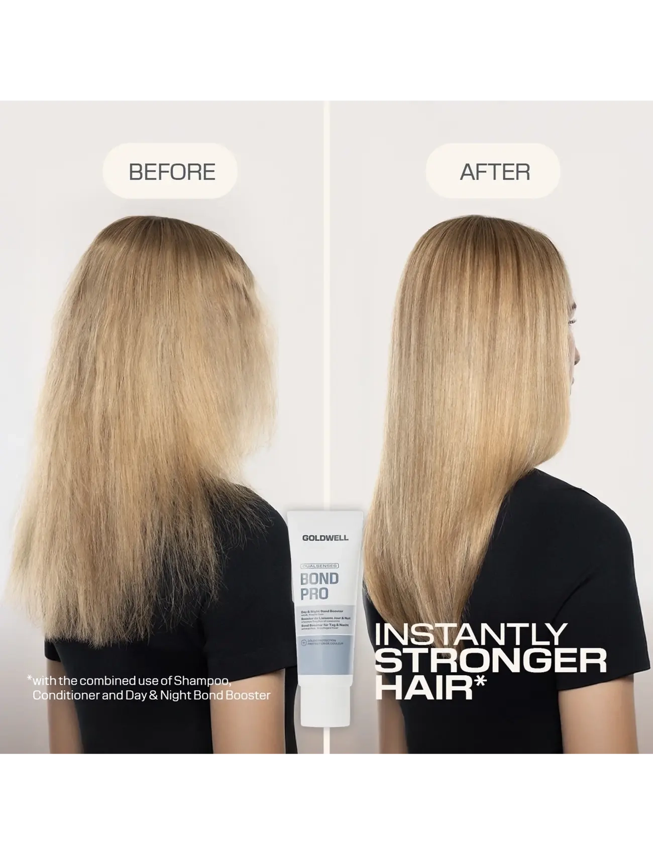 Goldwell - Goldwell Dualsenses Bond Pro Day & Night Bond Booster 75ml - farveindpakning - clear - 5