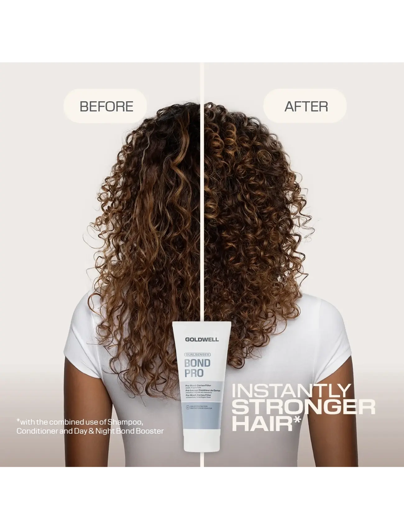Goldwell - Goldwell Dualsenses Bond Pro Pre-Wash Cortex Filler 100g - hårkure - clear - 4
