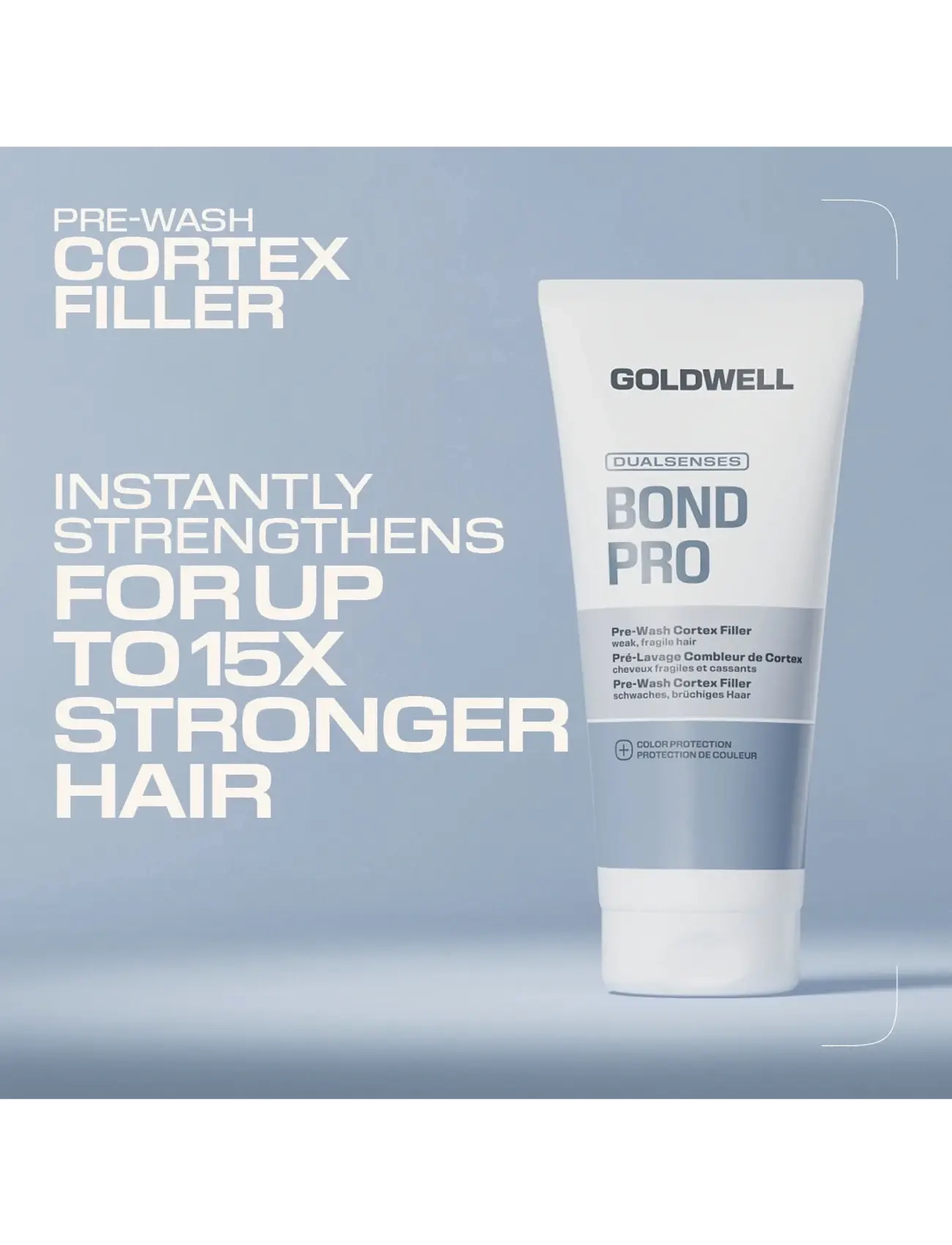 Goldwell Dualsenses Bond Pro Pre-Wash Cortex Filler schampo & balsam dam – bild 7