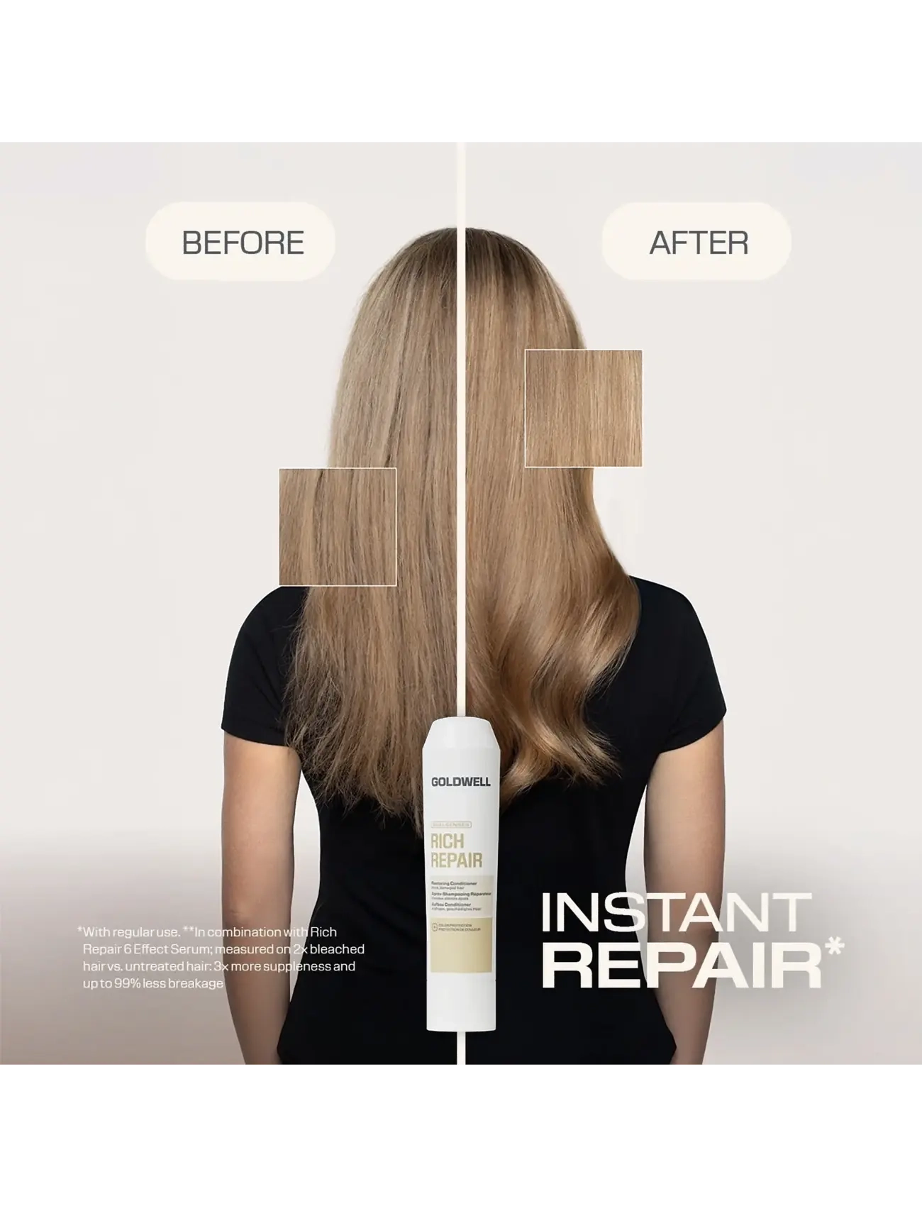 Goldwell Dualsenses Rich Repair Restoring Conditioner dam – bild 3