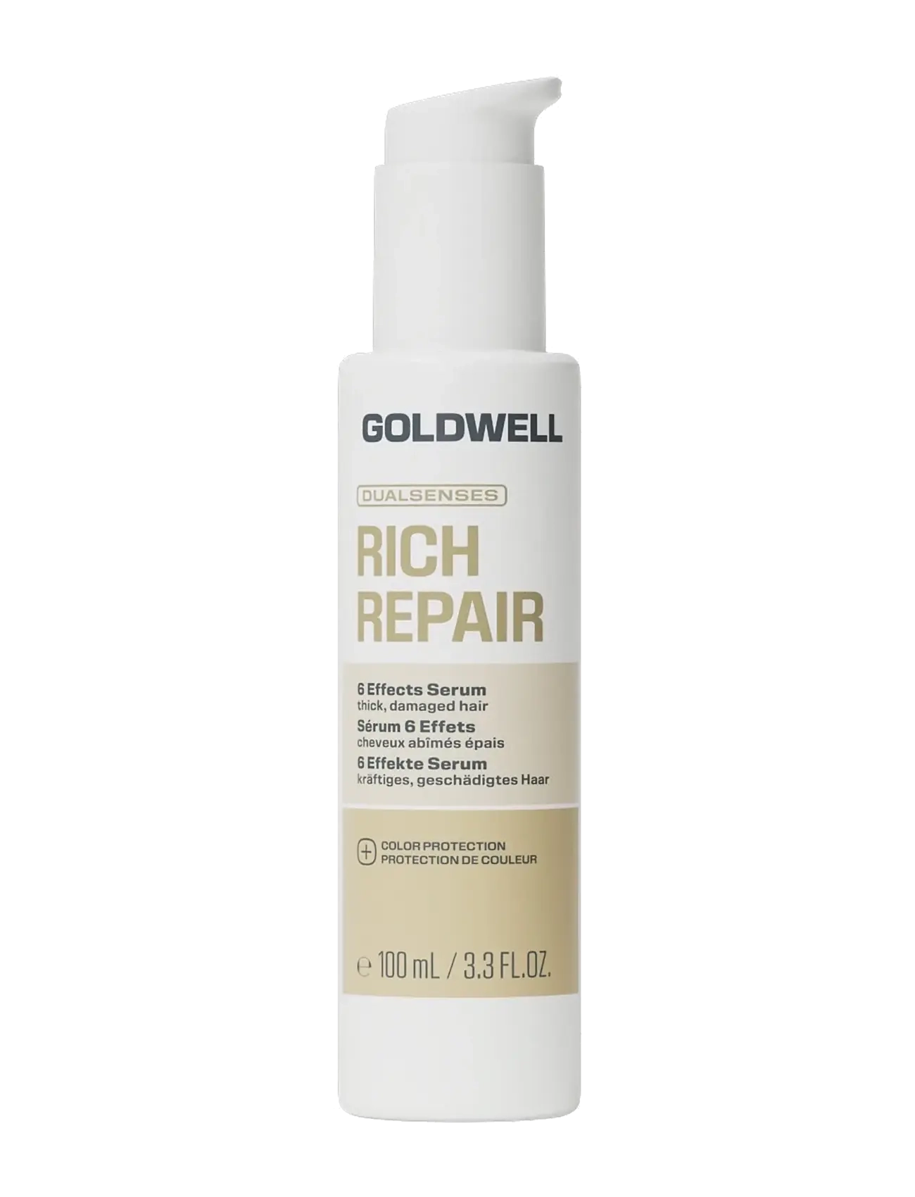 Goldwell Goldwell Dualsenses Rich Repair 6 Effects Serum 100ml - Hårplejeprodukter - CLEAR / undefined