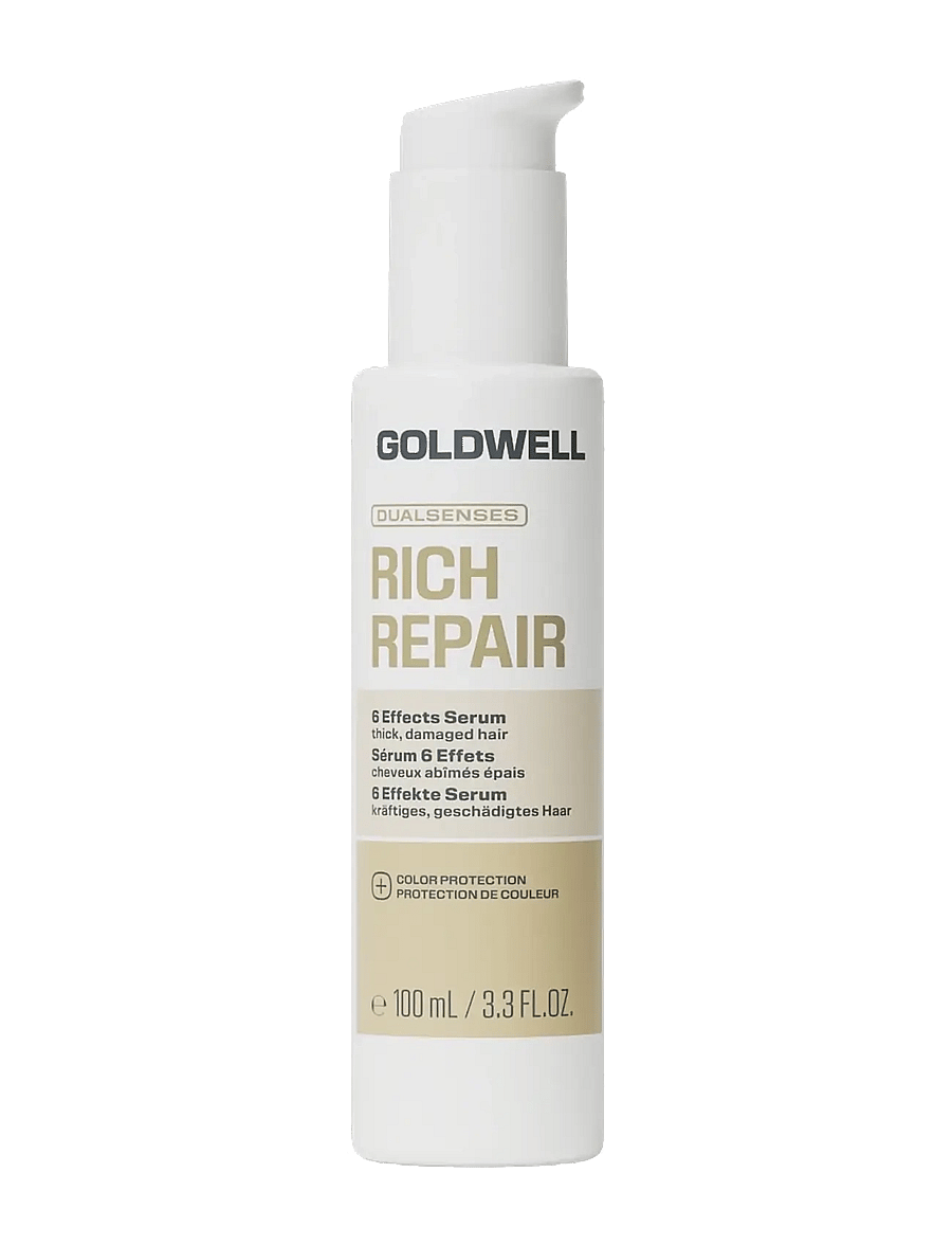 Goldwell - Goldwell Dualsenses Rich Repair 6 Effects Serum 100ml - juukseseerumid - clear - 1